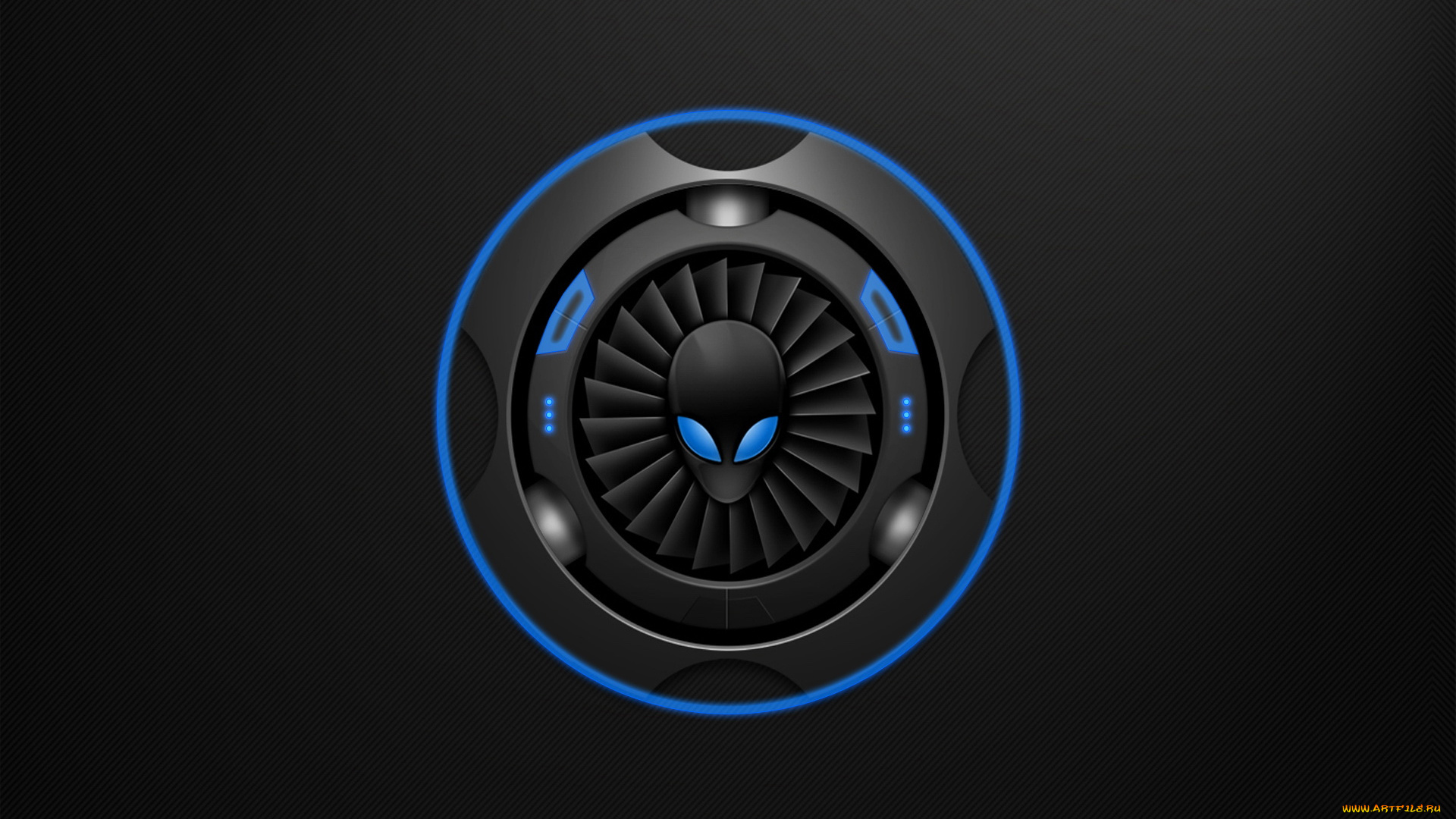 компьютеры, alienware, маска, тёмный