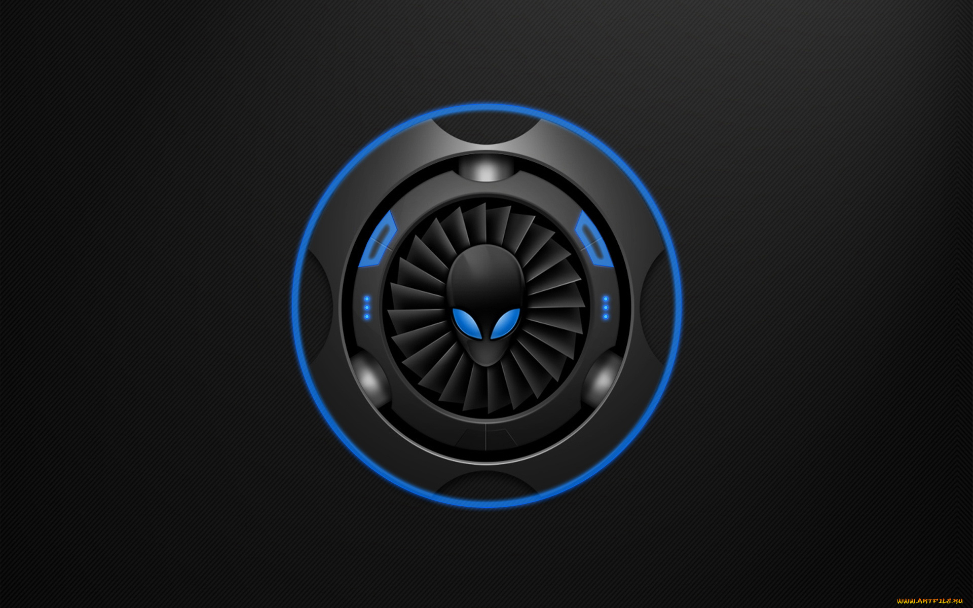 компьютеры, alienware, маска, тёмный