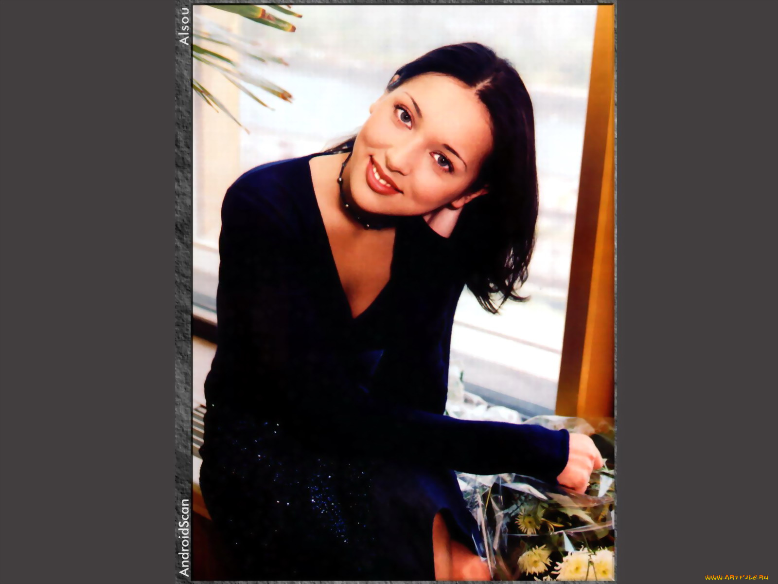 алсу, музыка, брюнетка, улыбка, цветы