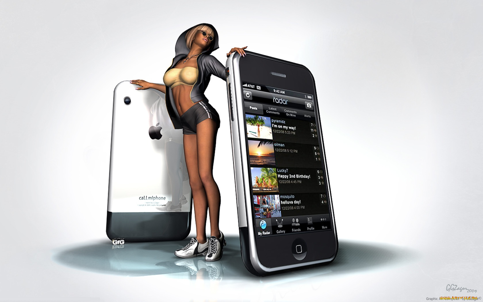 3д, графика, people, люди, девушка