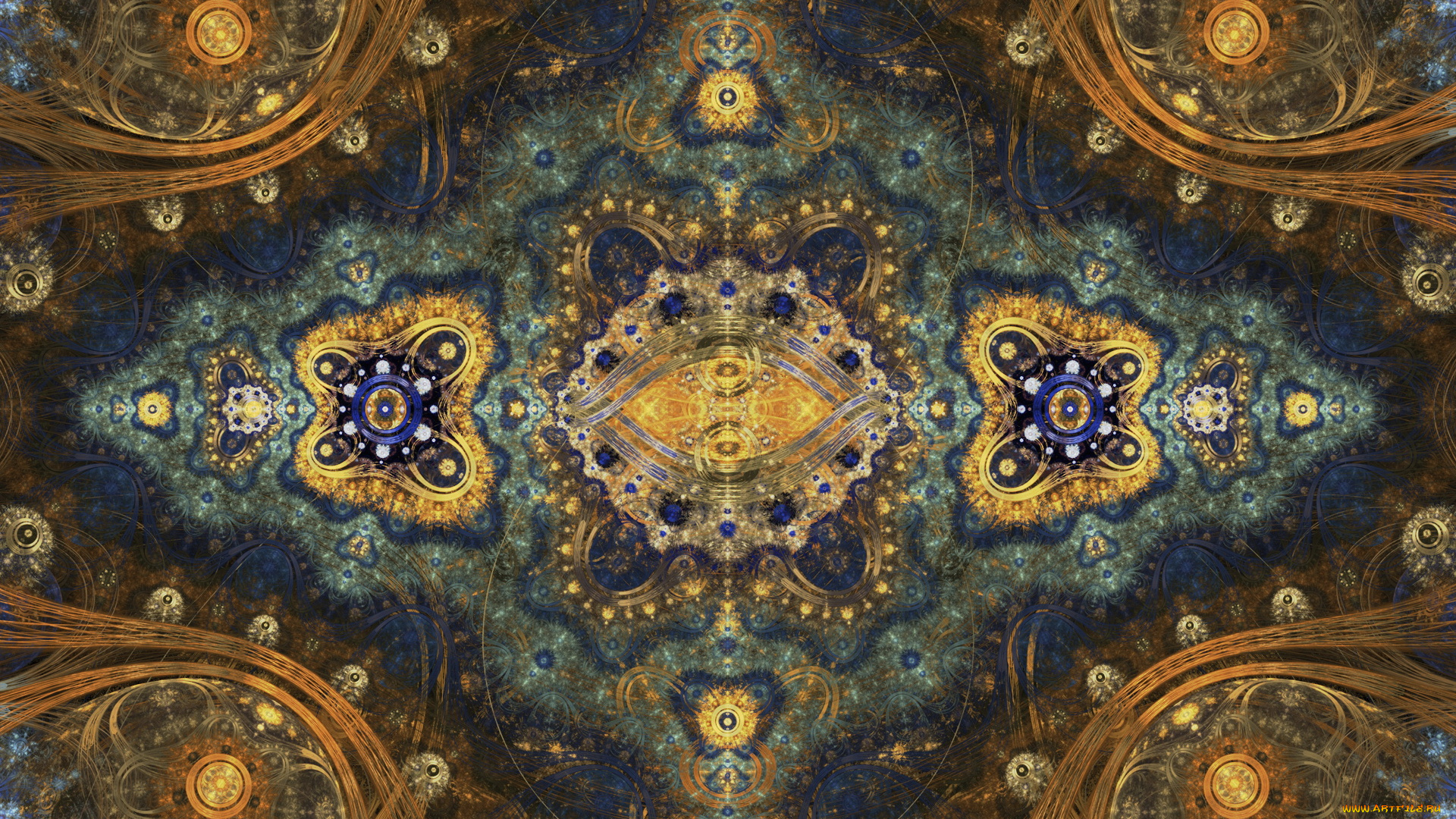 3д, графика, fractal, фракталы, цвета, фон, узор