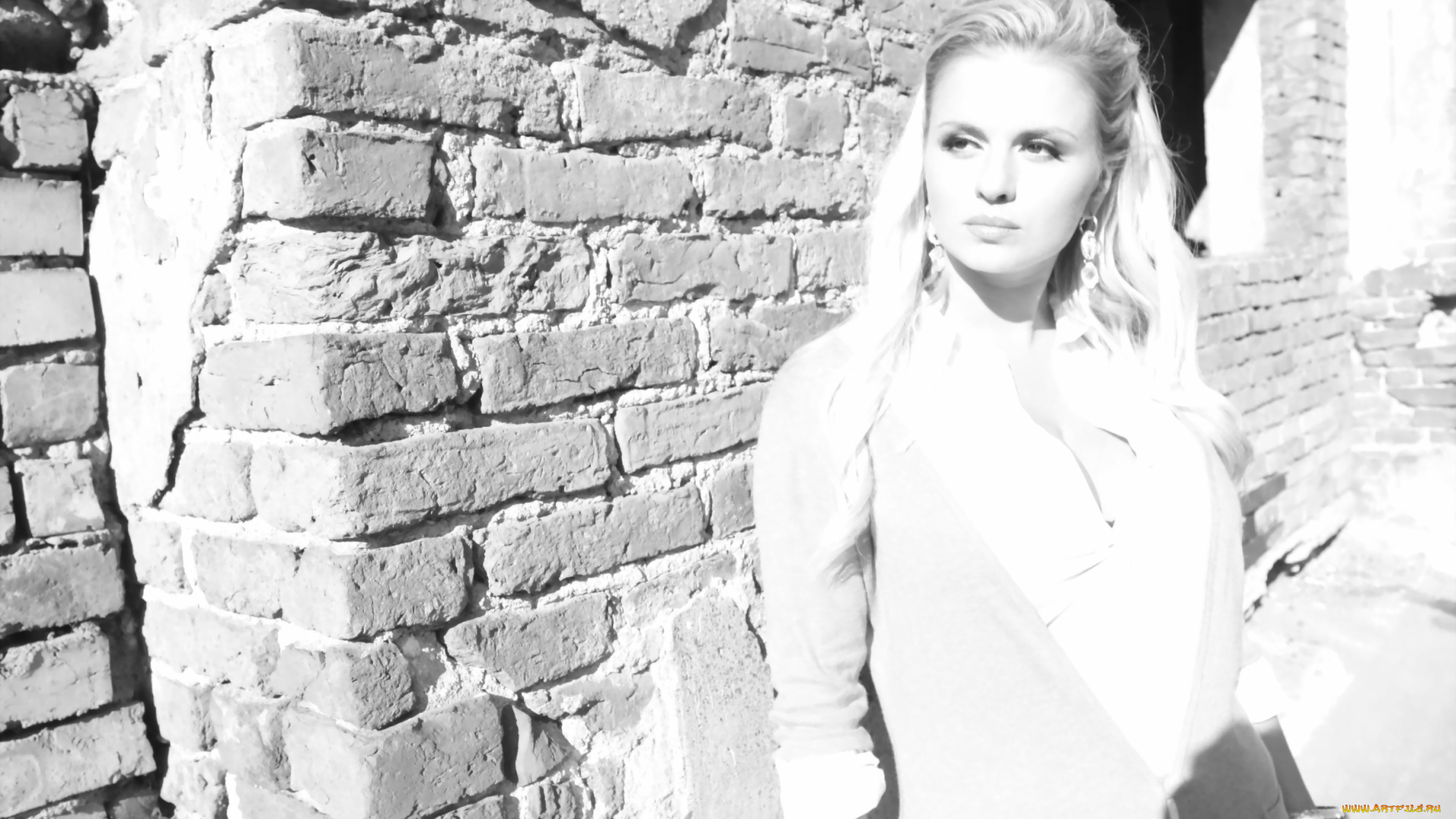 анна, семенович, музыка, певица, блондинка, стена