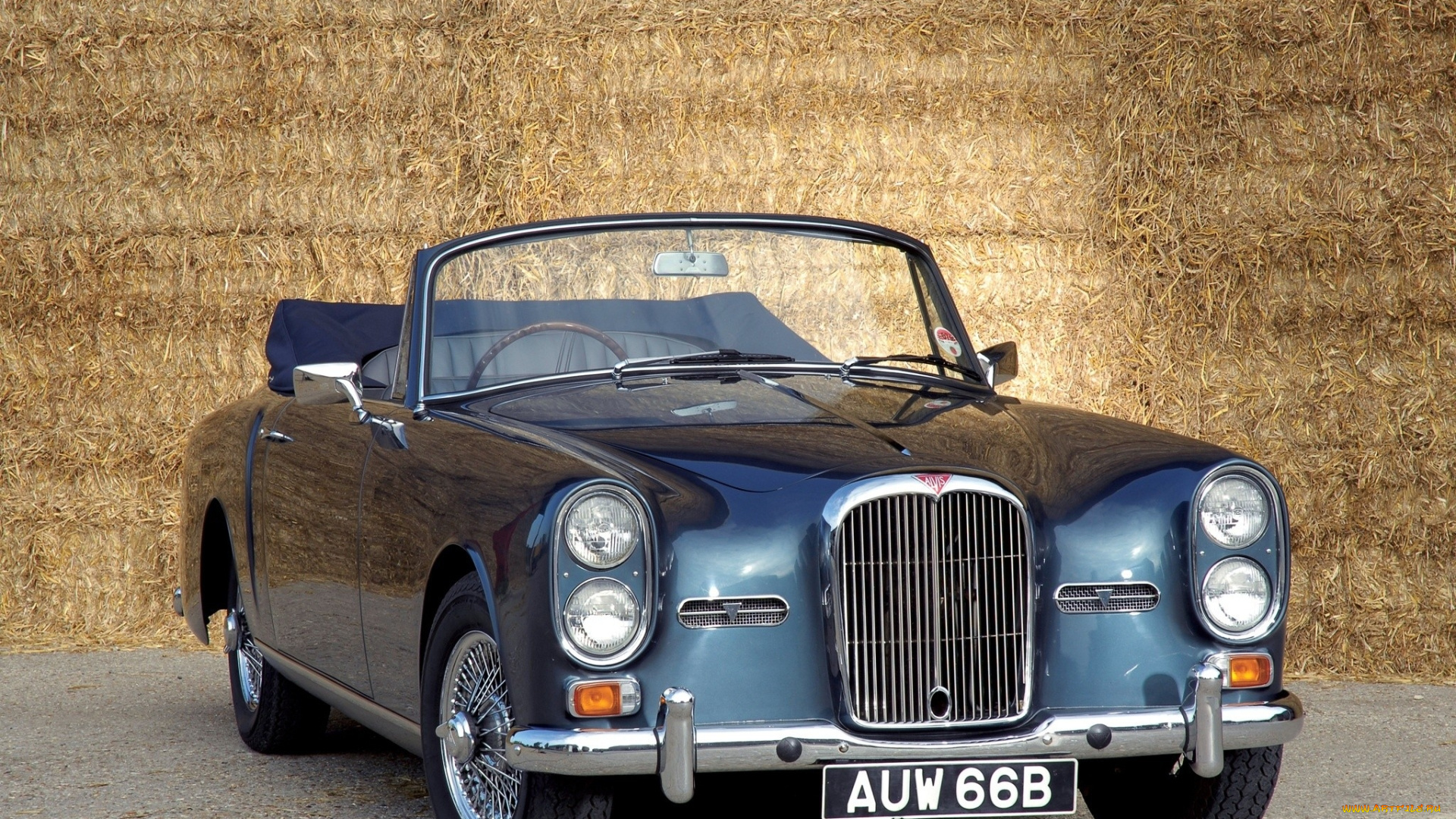 автомобили, классика, автомобиль, пресованное, сено, земля