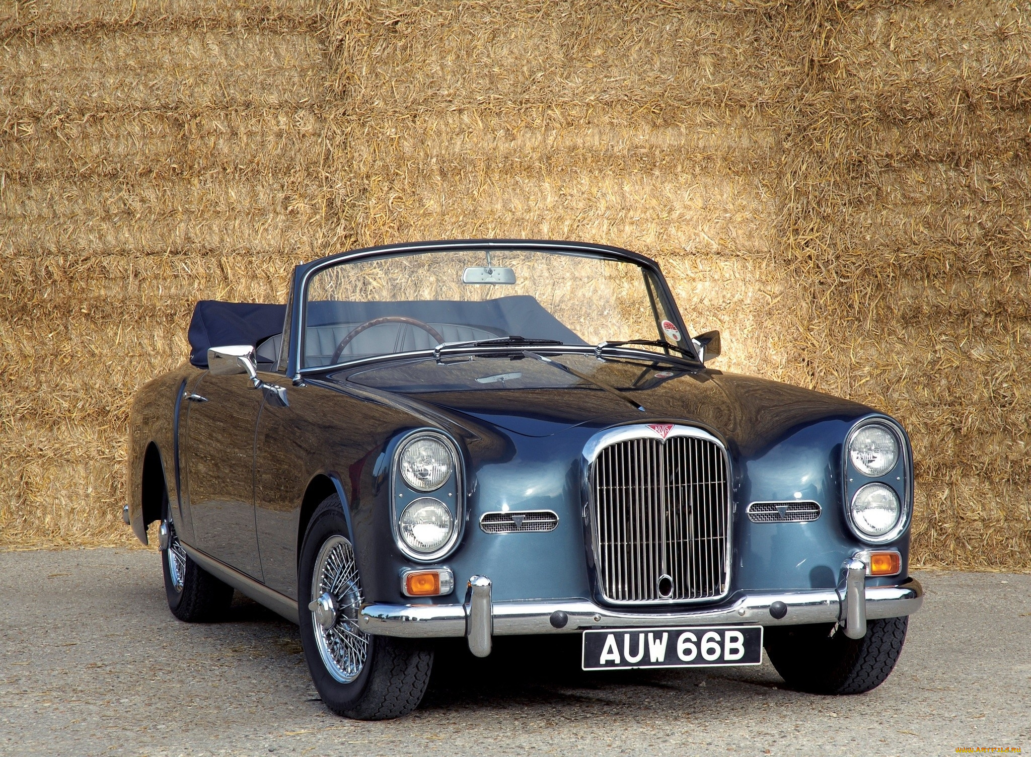 автомобили, классика, автомобиль, пресованное, сено, земля