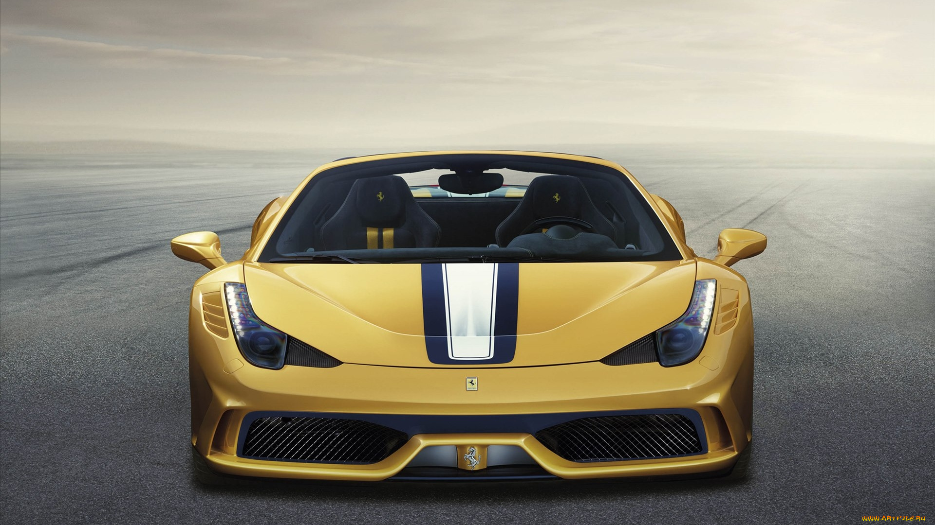 автомобили, ferrari, speciale, a, 458, желтый, 2015г