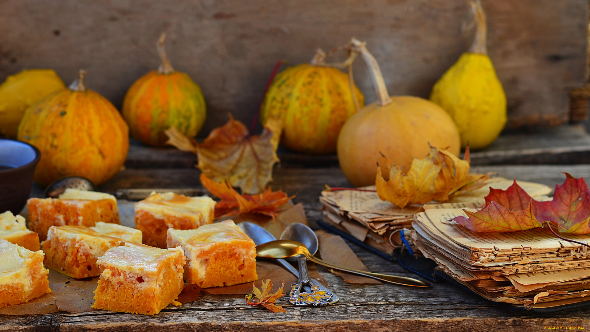 еда, пироги, выпечка, тыква, пирог