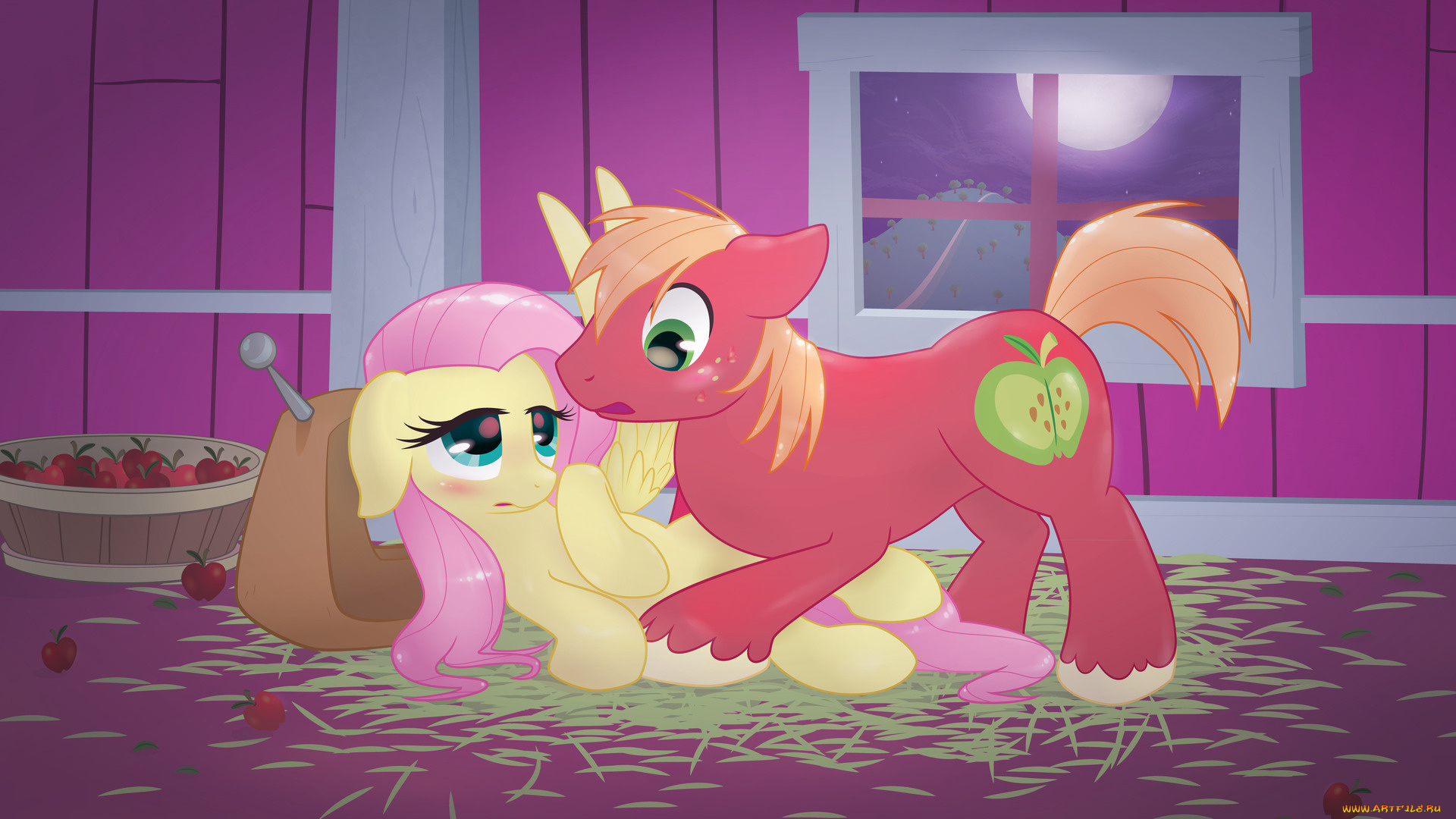 мультфильмы, my, little, pony, пони