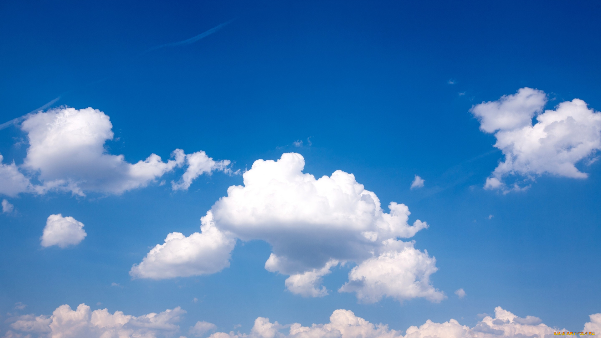 природа, облака, небо, весна