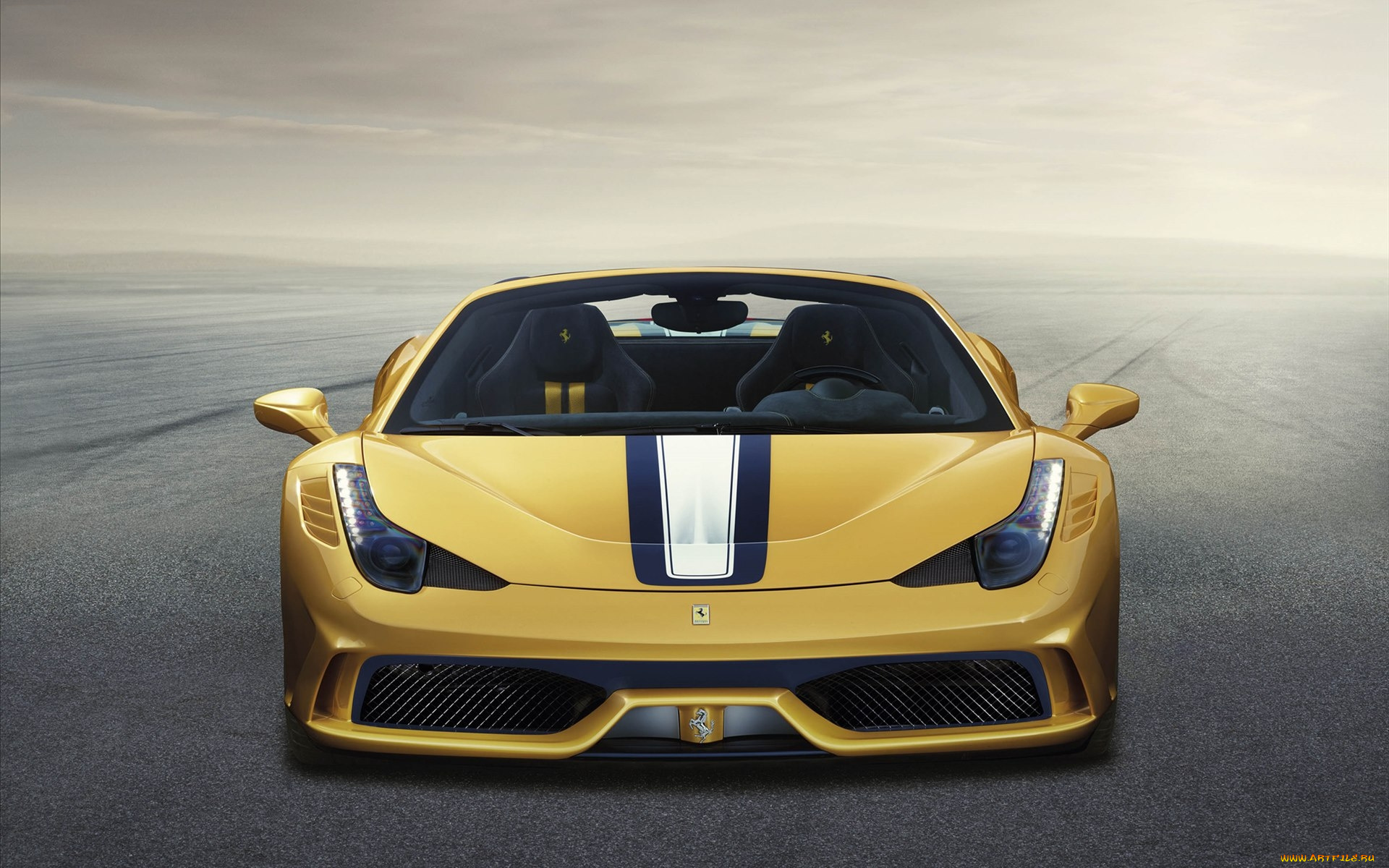 автомобили, ferrari, speciale, a, 458, желтый, 2015г
