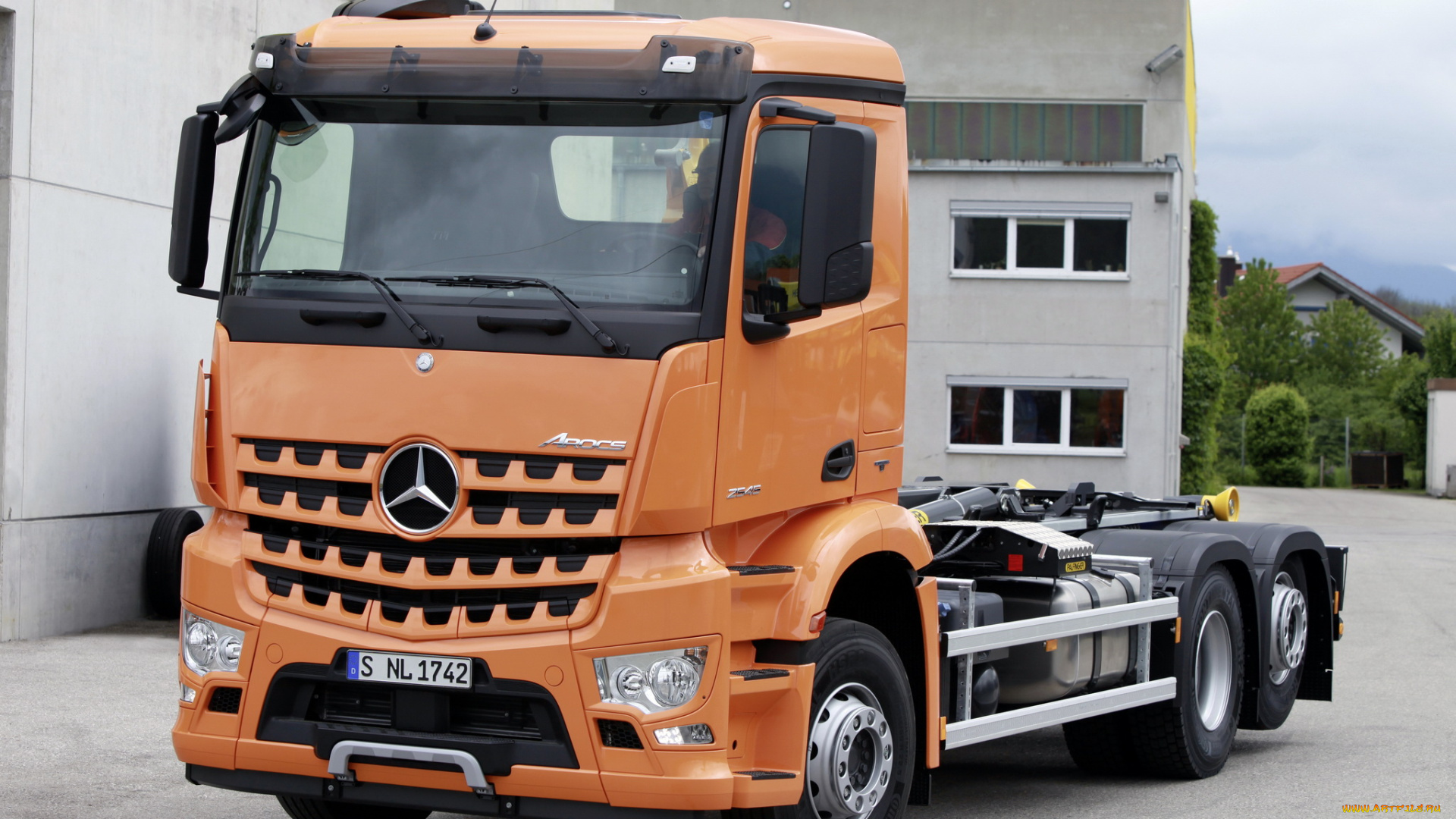 автомобили, mercedes, trucks, arocs, mercedes-benz, t20-70, palift, palfinger, abgleitkipper, 2545, l, 2014г