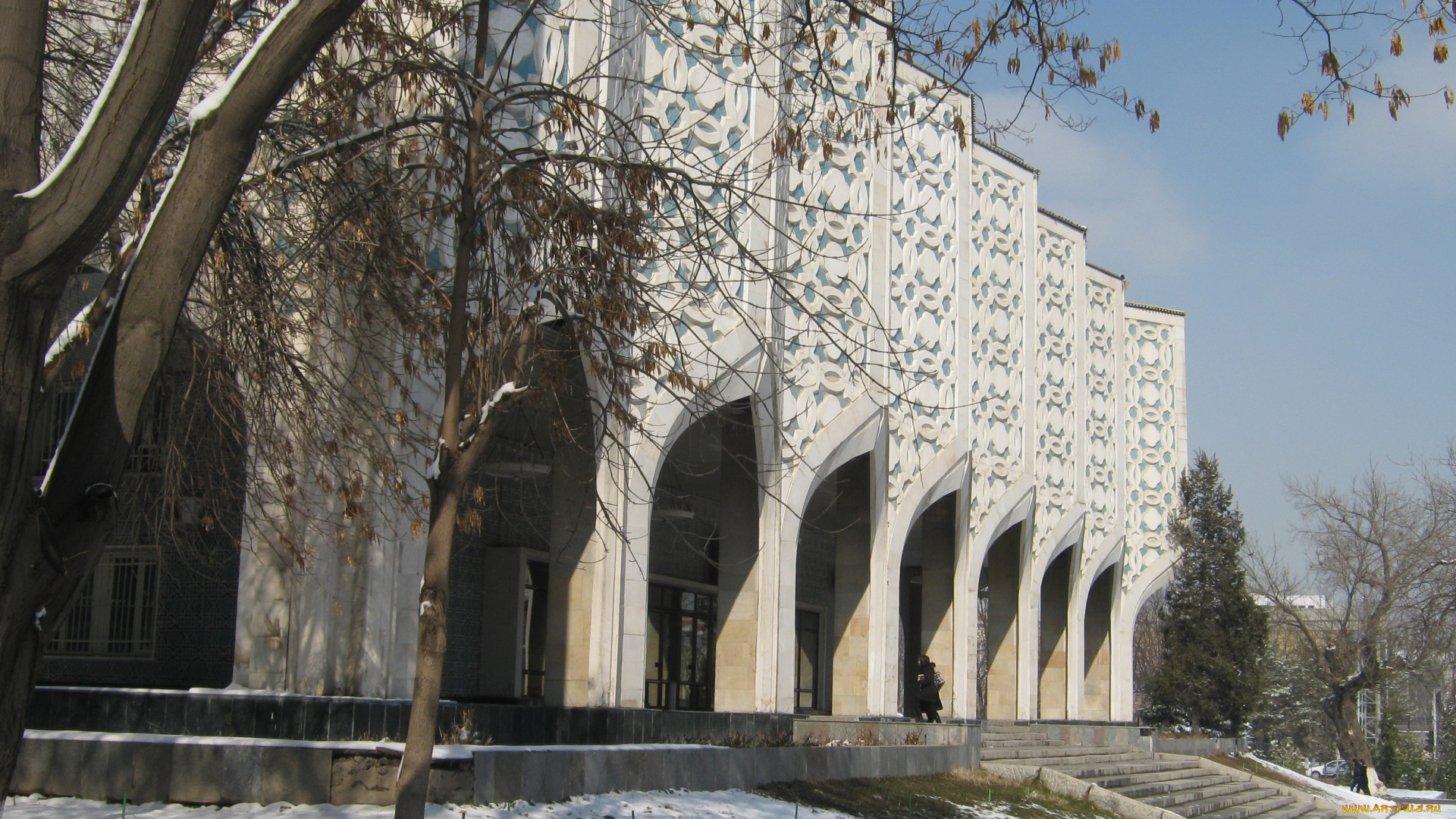 города, -, здания, , дома, ташкент, декор, резьба, восток, арт-галерея