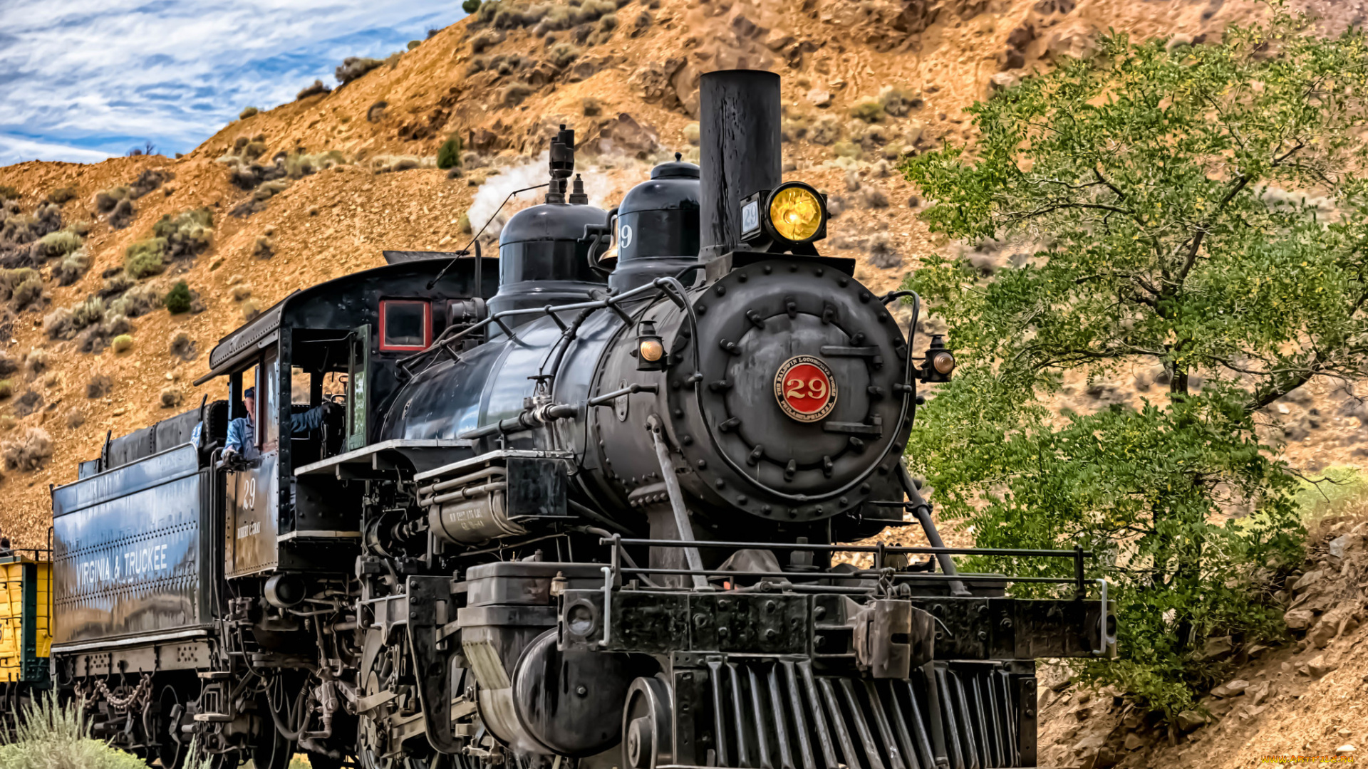 техника, паровозы, железная, дорога, рельсы, паровоз