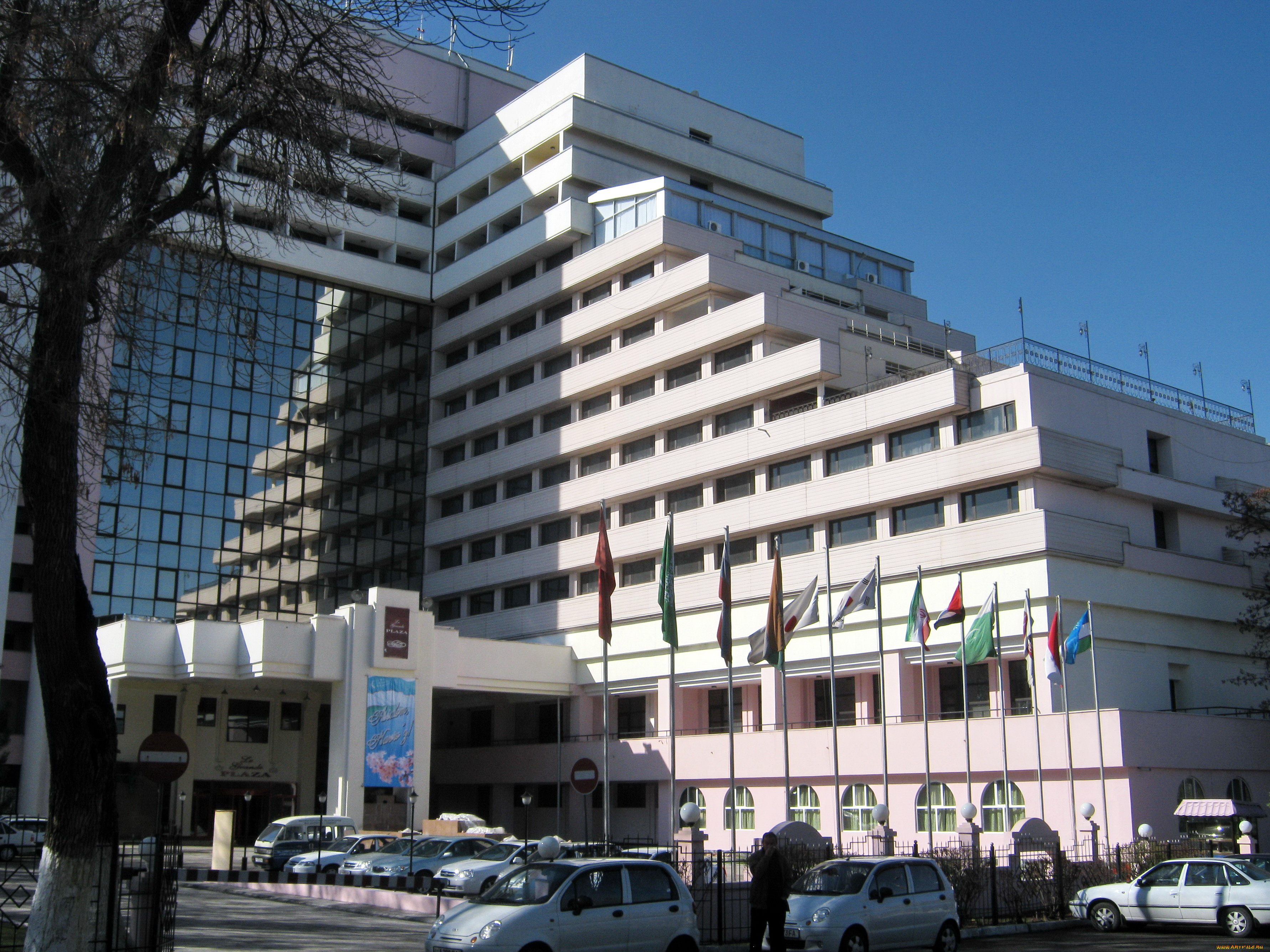 города, -, здания, , дома, гостиница, здание, ташкент