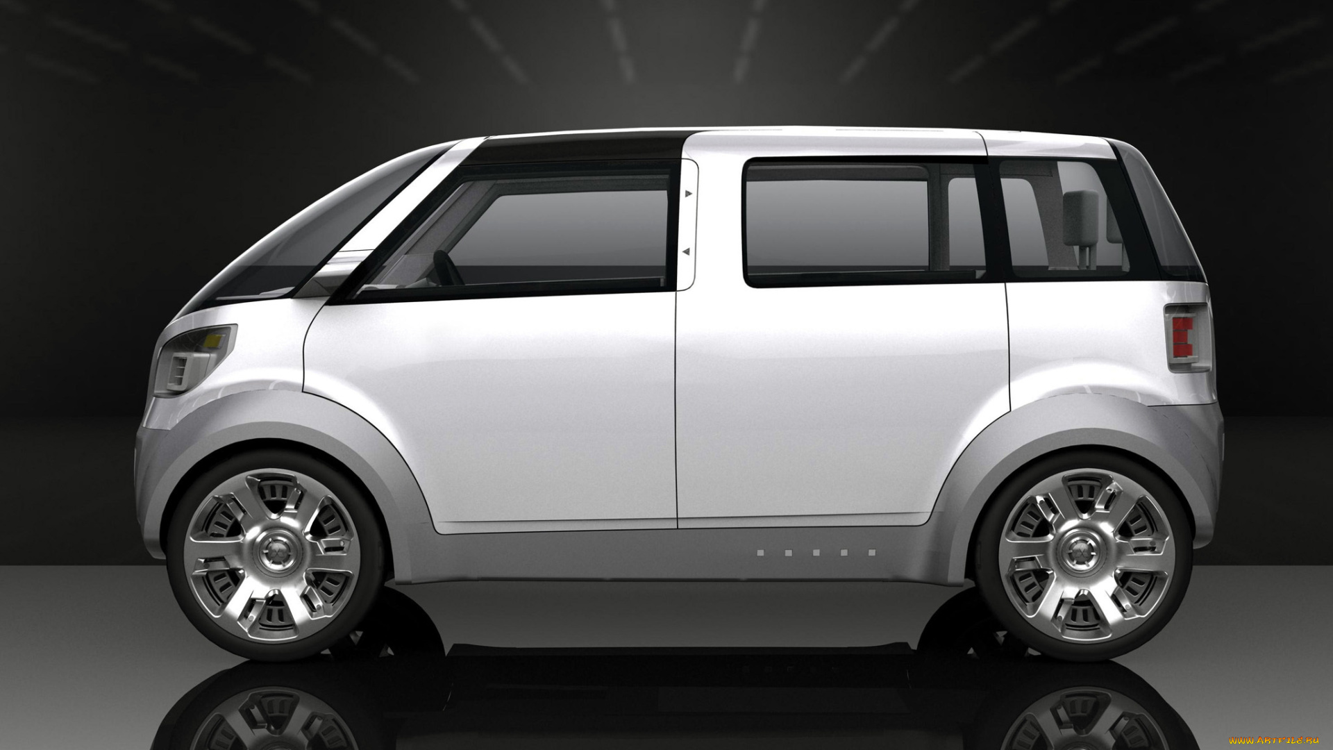 mitsubishi, ez, miev, concept, 2006, автомобили, 3д, mitsubishi, ez, miev, 2006, concept