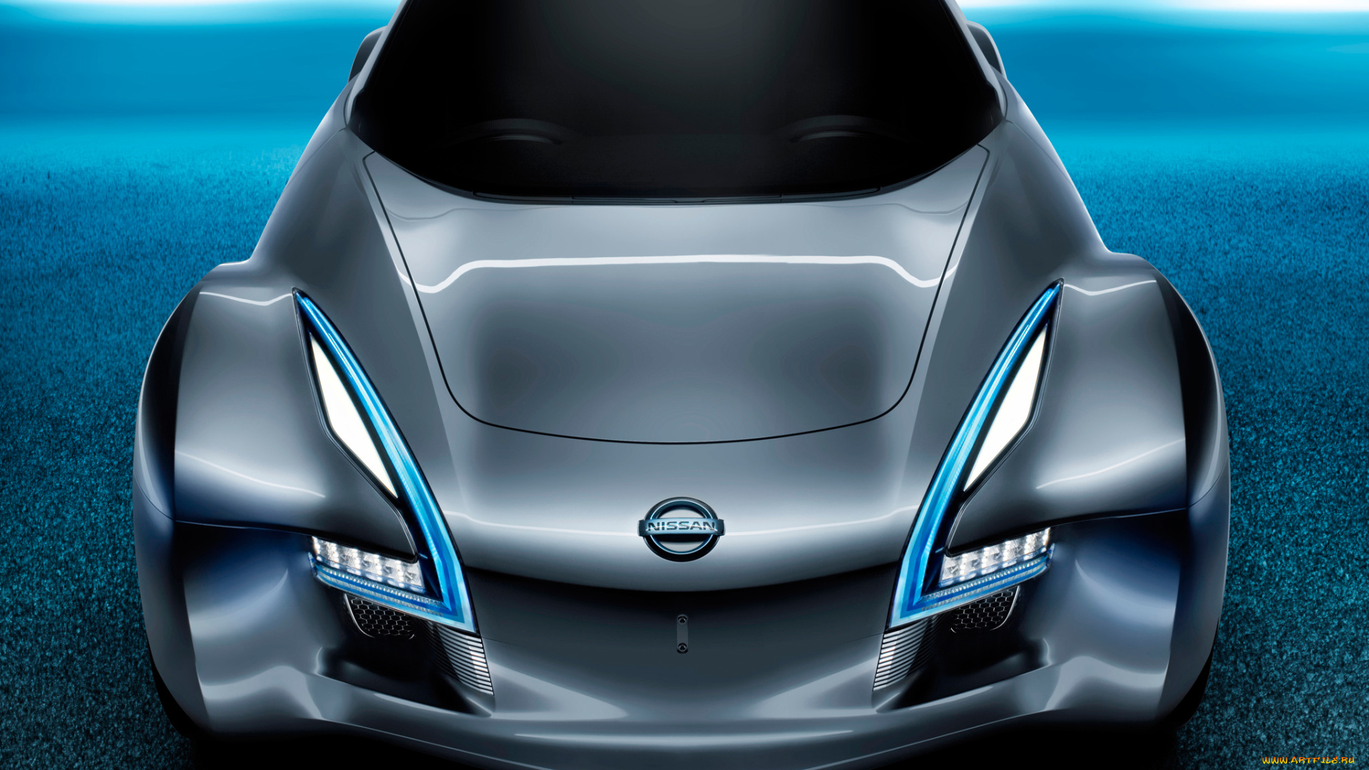 nissan, esflow, concept, 2011, автомобили, 3д, 2011, concept, esflow, nissan
