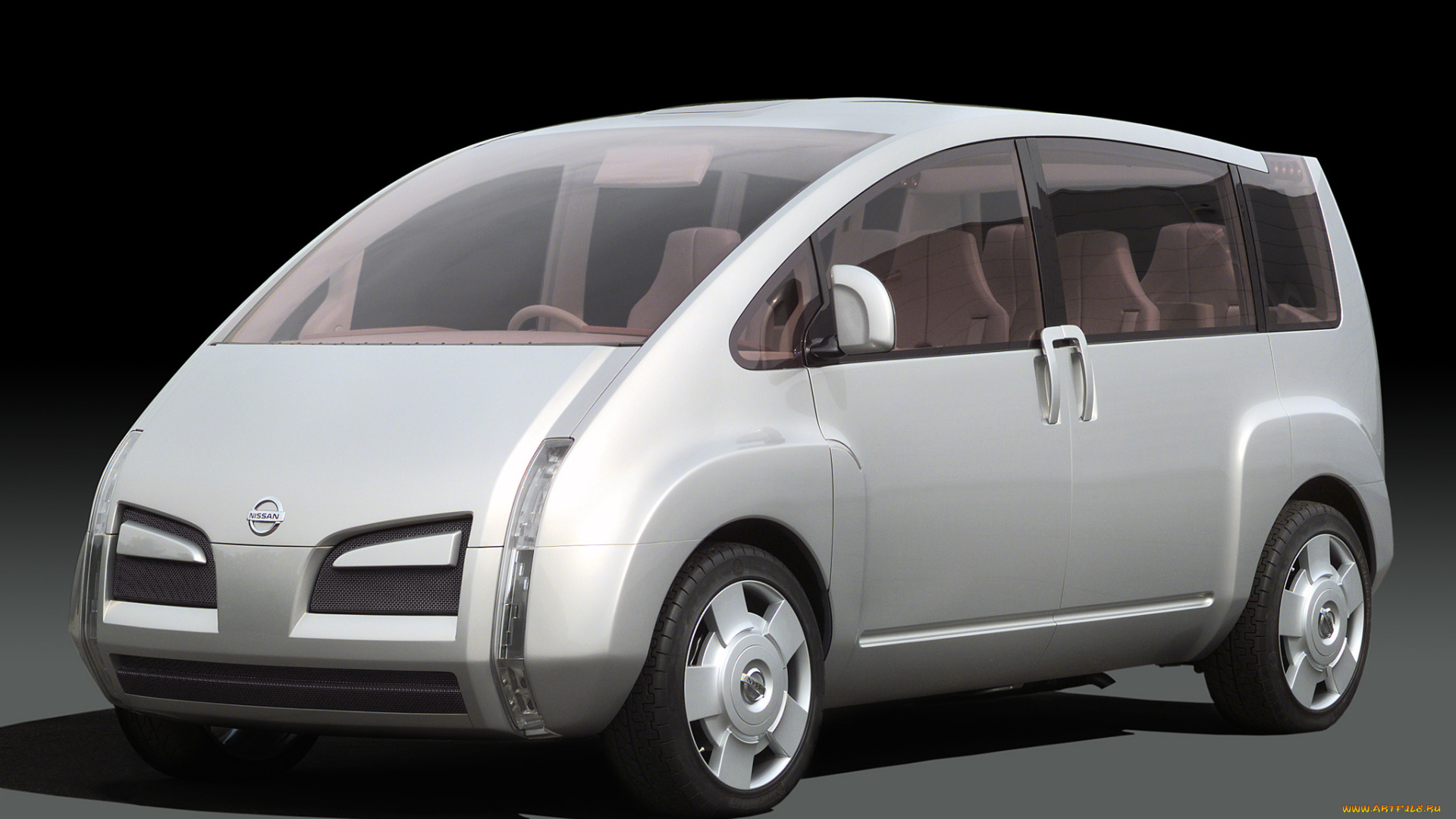 nissan, kino, concept, 2001, автомобили, 3д, 2001, concept, kino, nissan
