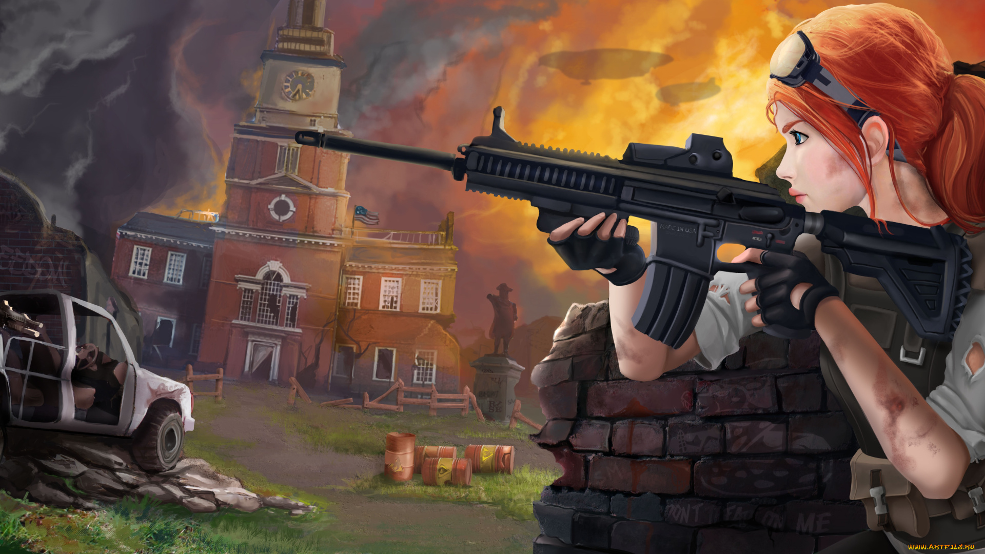 видео, игры, homefront, , the, revolution, арт, боевик, шутер, action, the, revolution