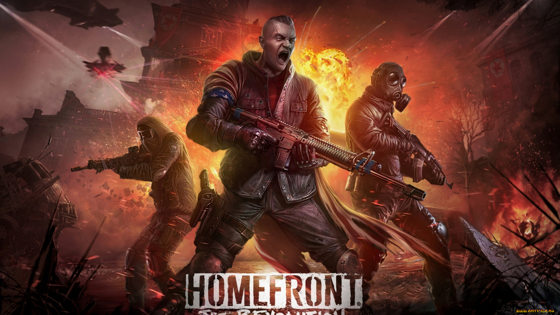 видео, игры, homefront, , the, revolution, арт, боевик, шутер, action, the, revolution