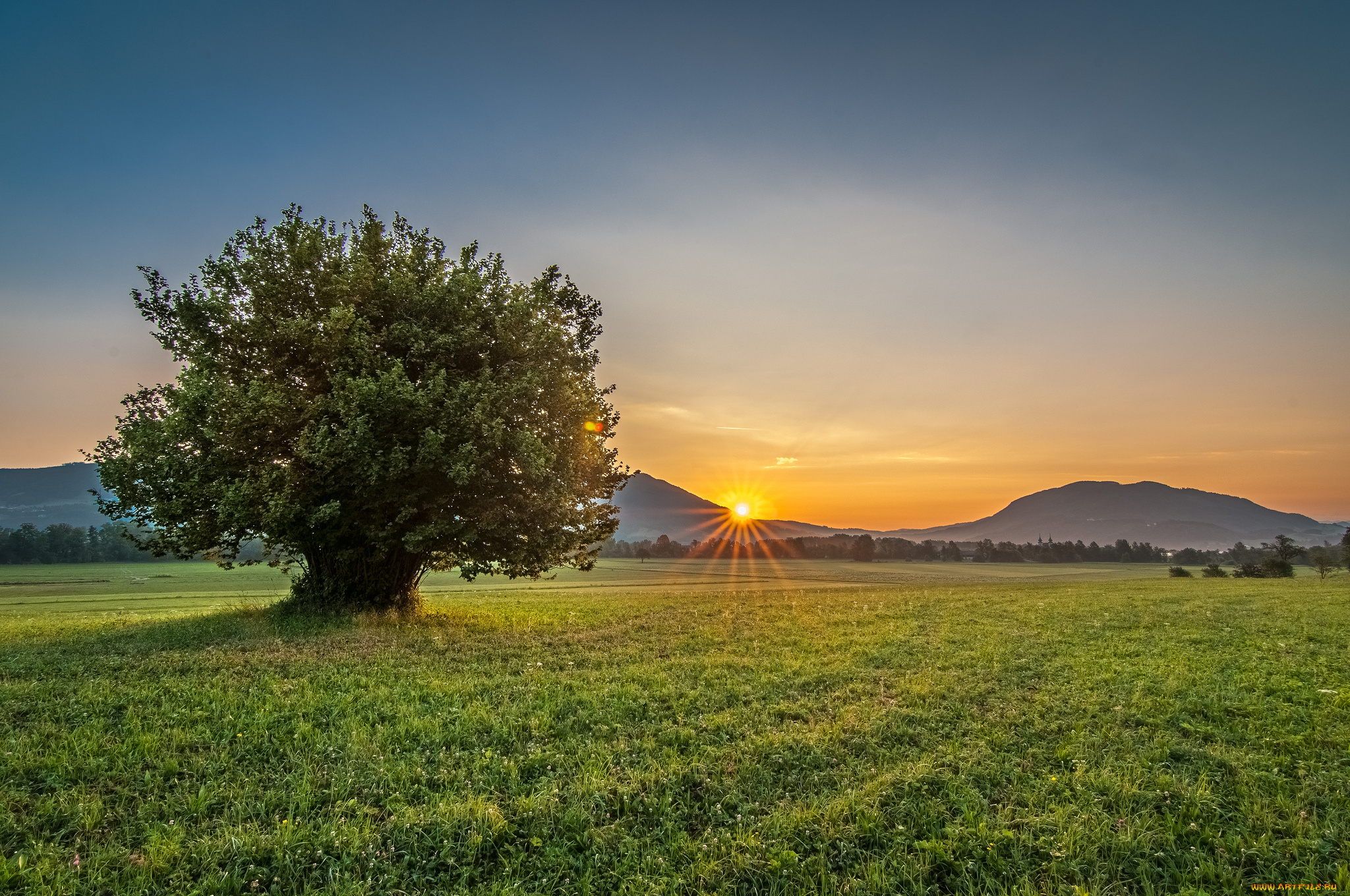 природа, восходы, закаты, рассвет