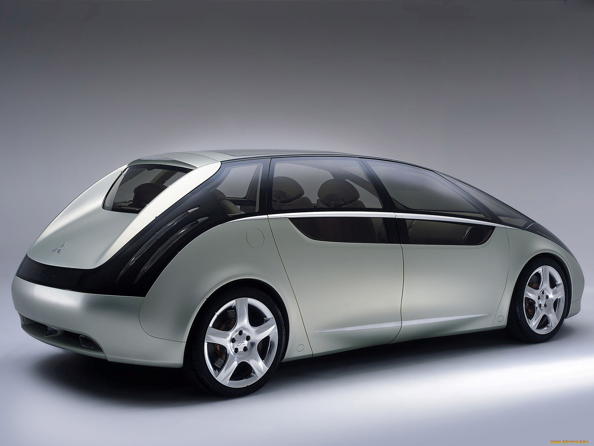 mitsubishi, space, liner, concept, 2001, автомобили, mitsubishi, concept, liner, space, 2001