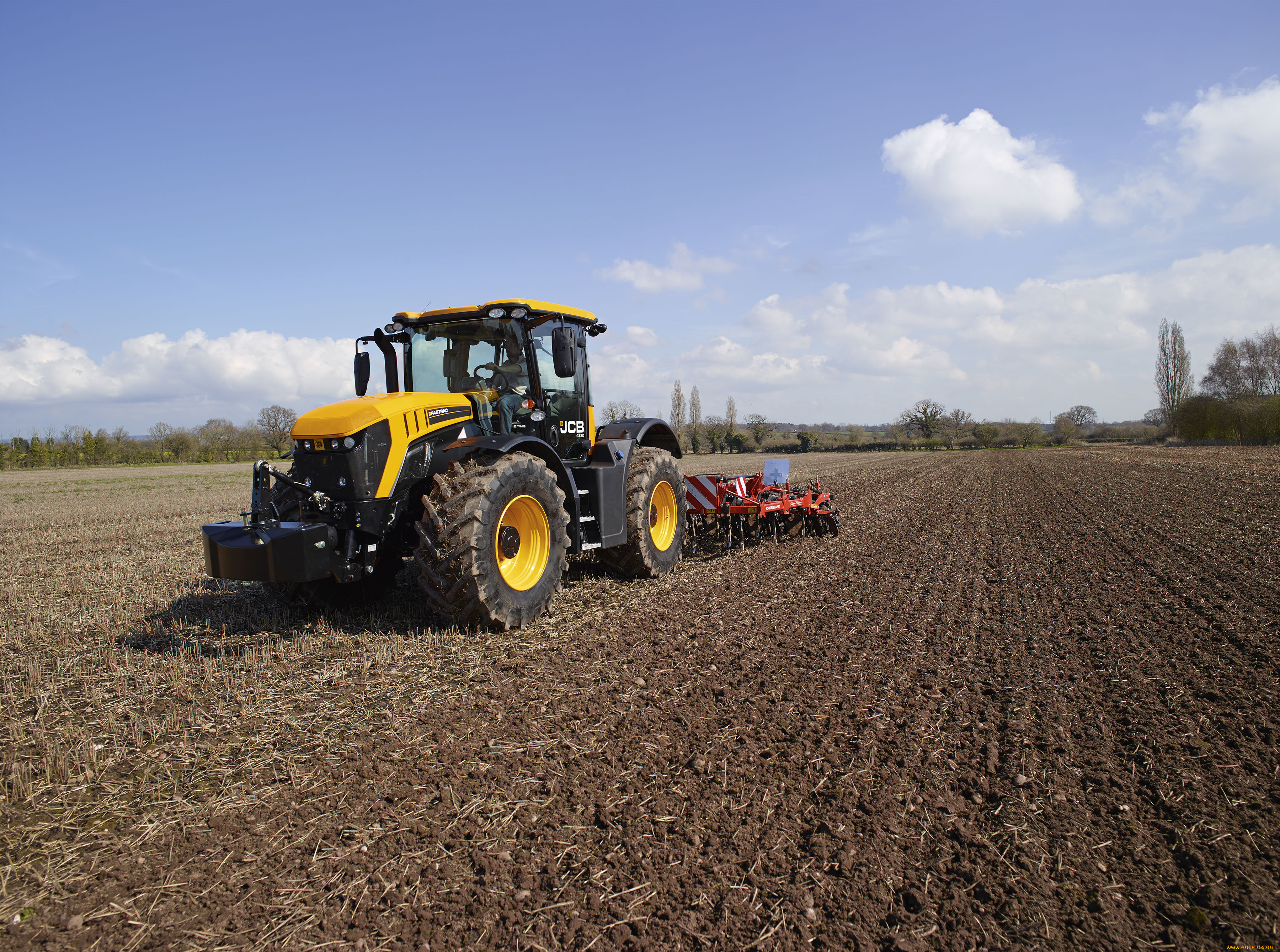 техника, тракторы, jcb, fastrac