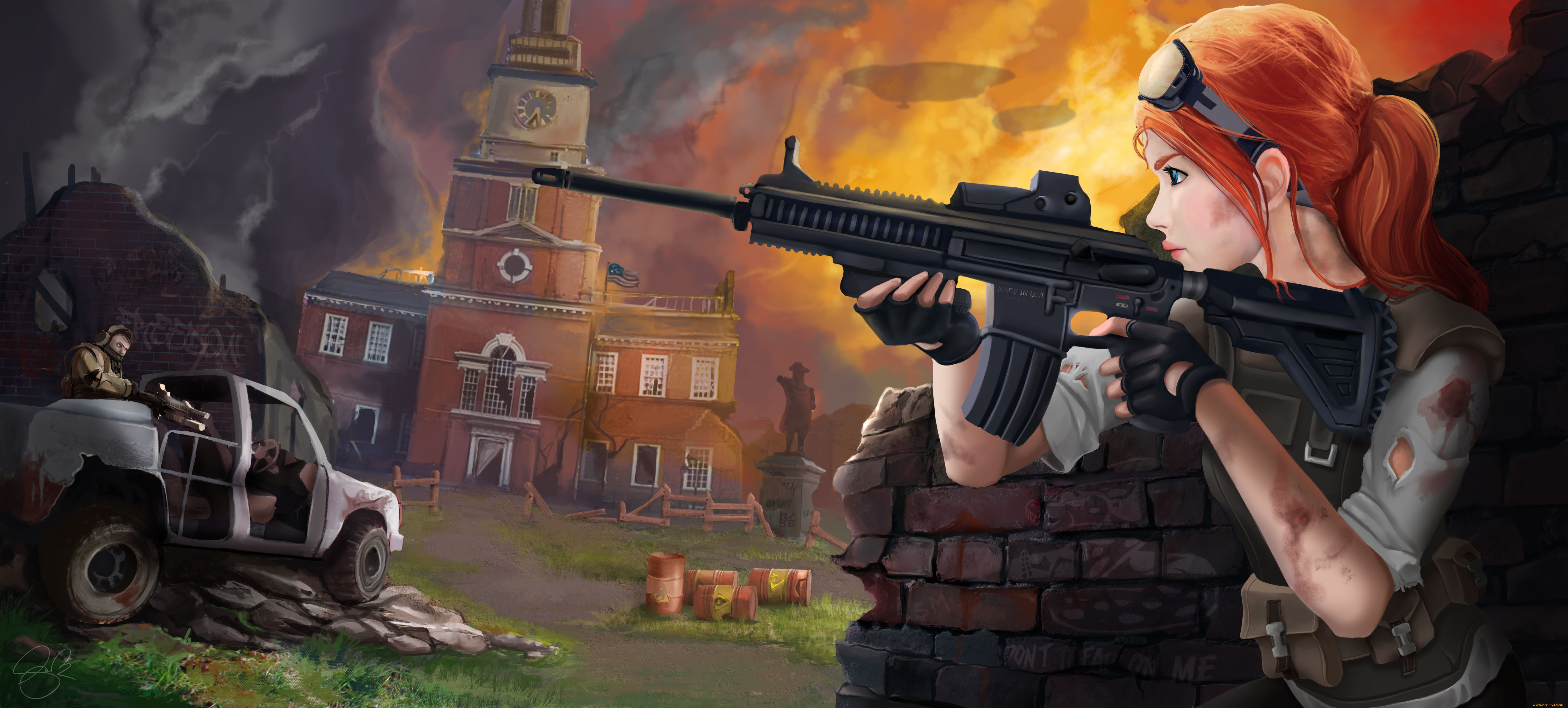 видео, игры, homefront, , the, revolution, арт, боевик, шутер, action, the, revolution