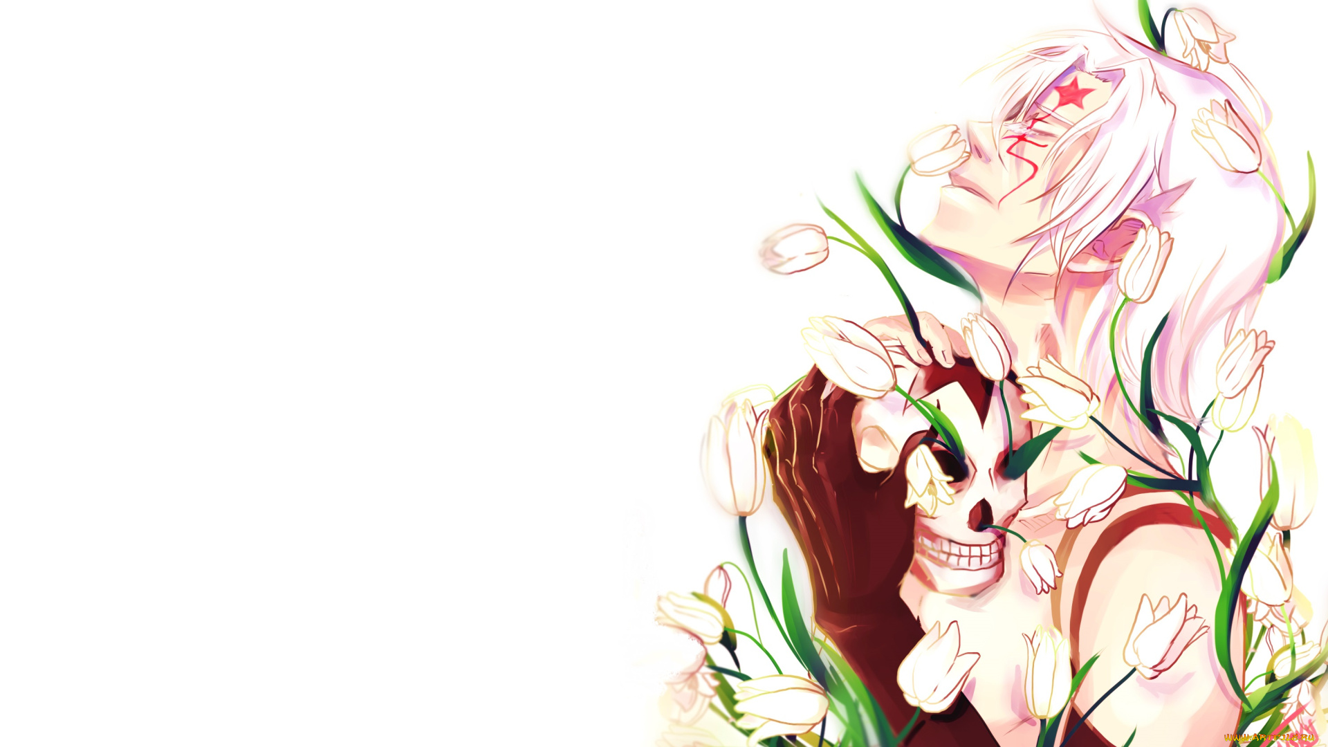 аниме, , gray-man, парень