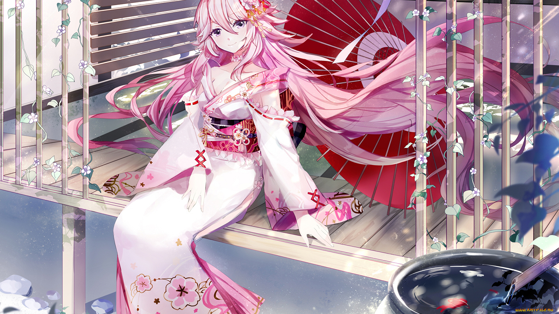 аниме, benghuai, xueyuan, девушка