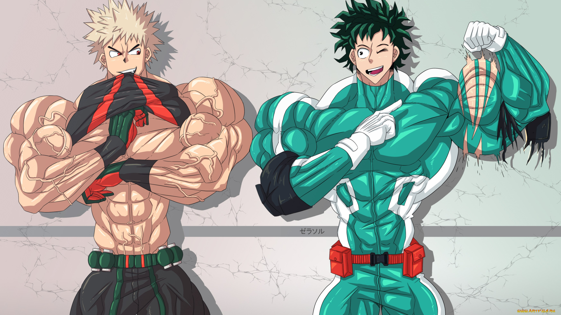 аниме, boku, no, hero, academia, парни