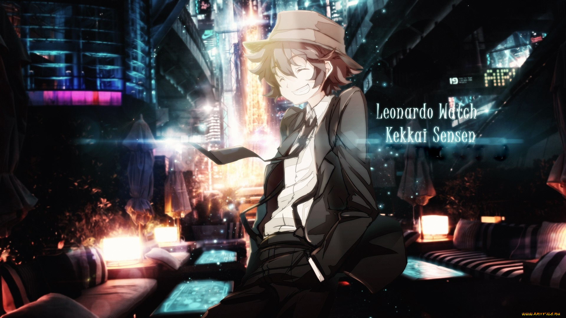 аниме, kekkai, sensen, лео