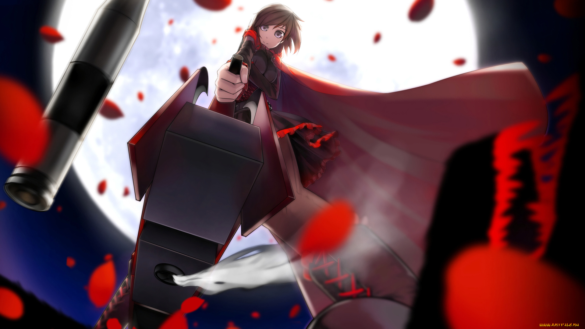 аниме, rwby, девушка