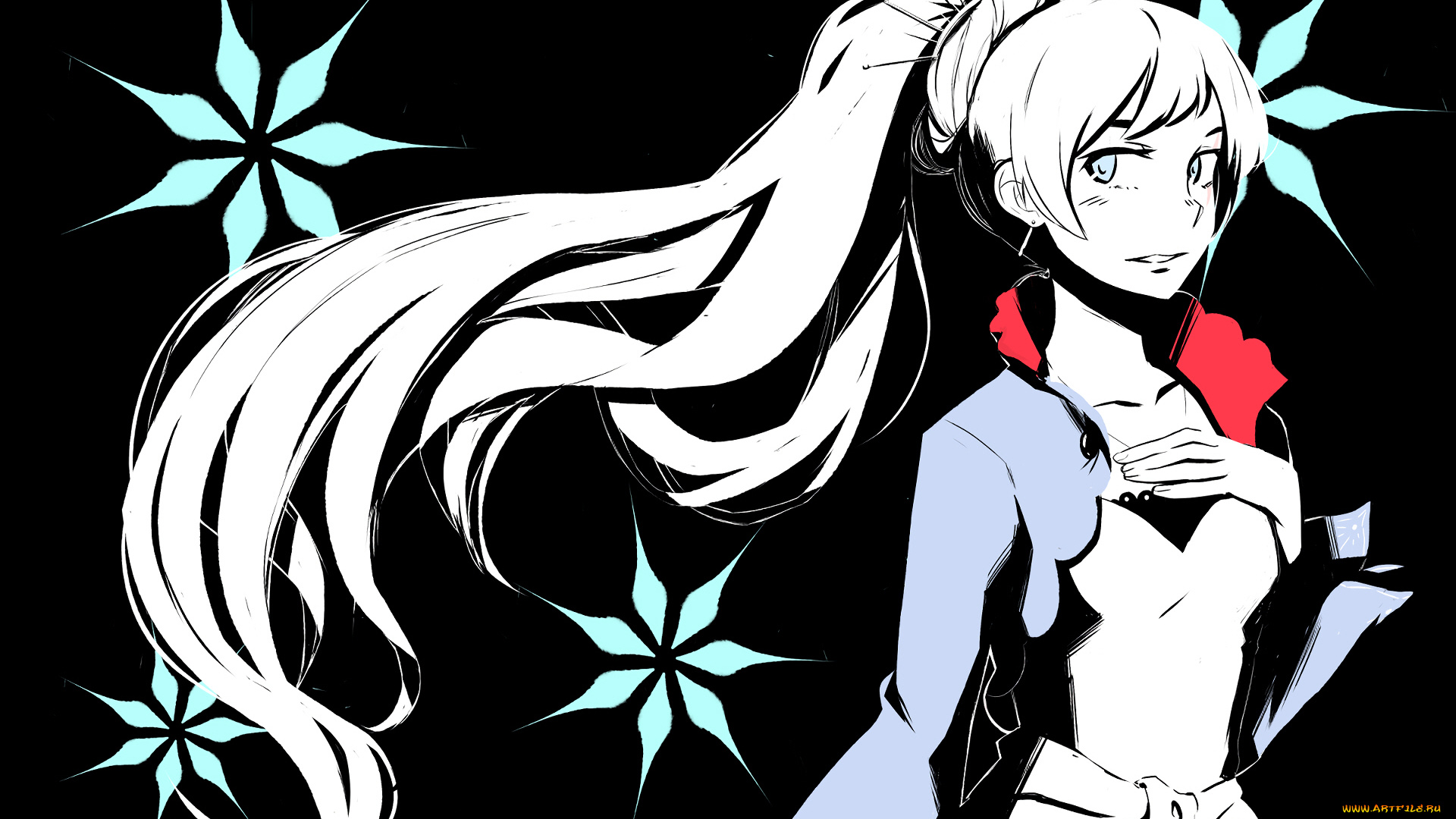 аниме, rwby, девушка