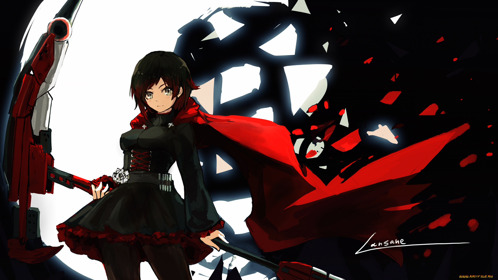 аниме, rwby, девушка