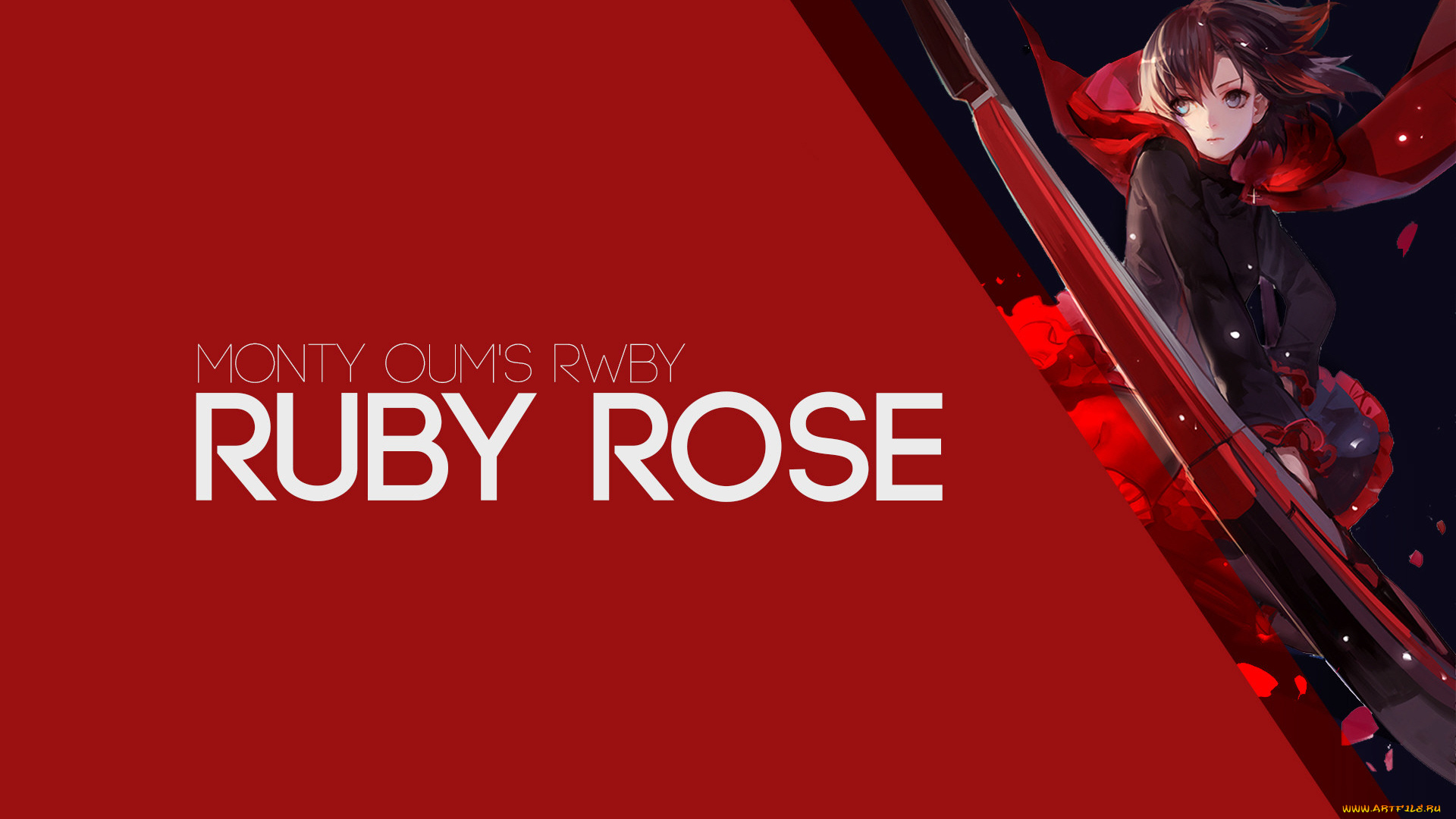 аниме, rwby, девушка