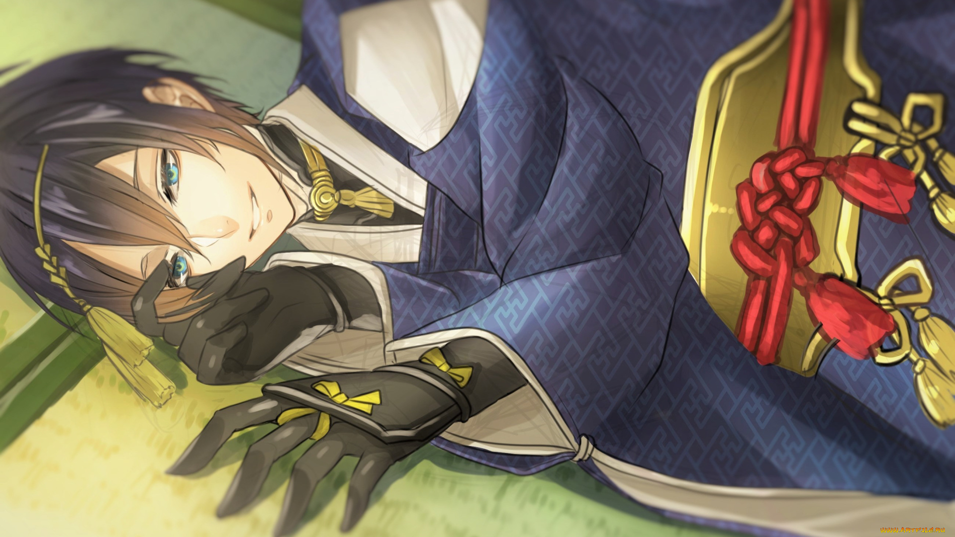 аниме, touken, ranbu, танец, мечей