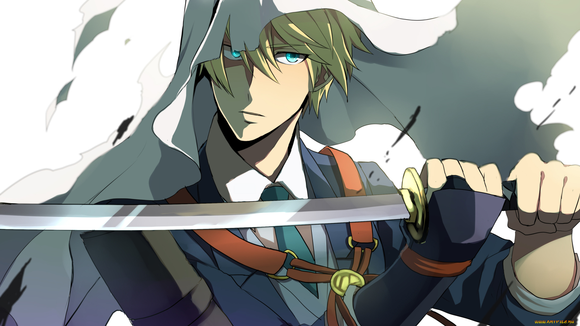 аниме, touken, ranbu, танец, мечей