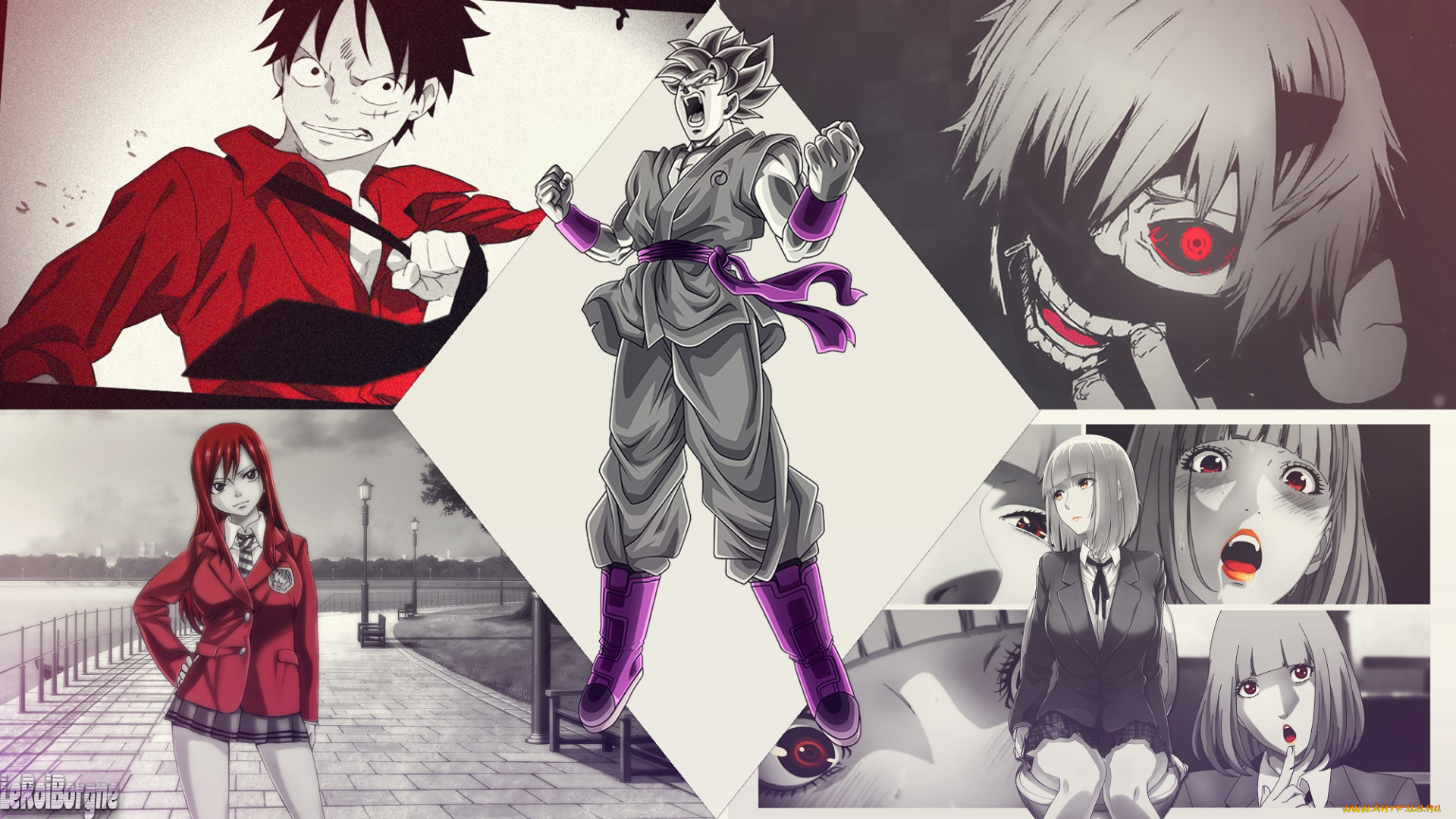 аниме, unknown, , другое, коллаж