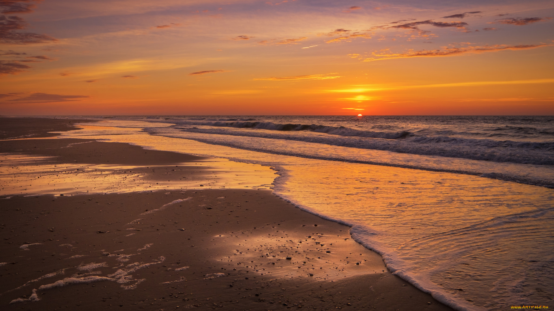 природа, восходы, закаты, простор