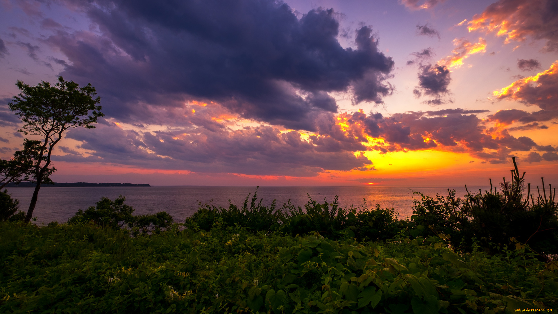 природа, восходы, закаты, простор