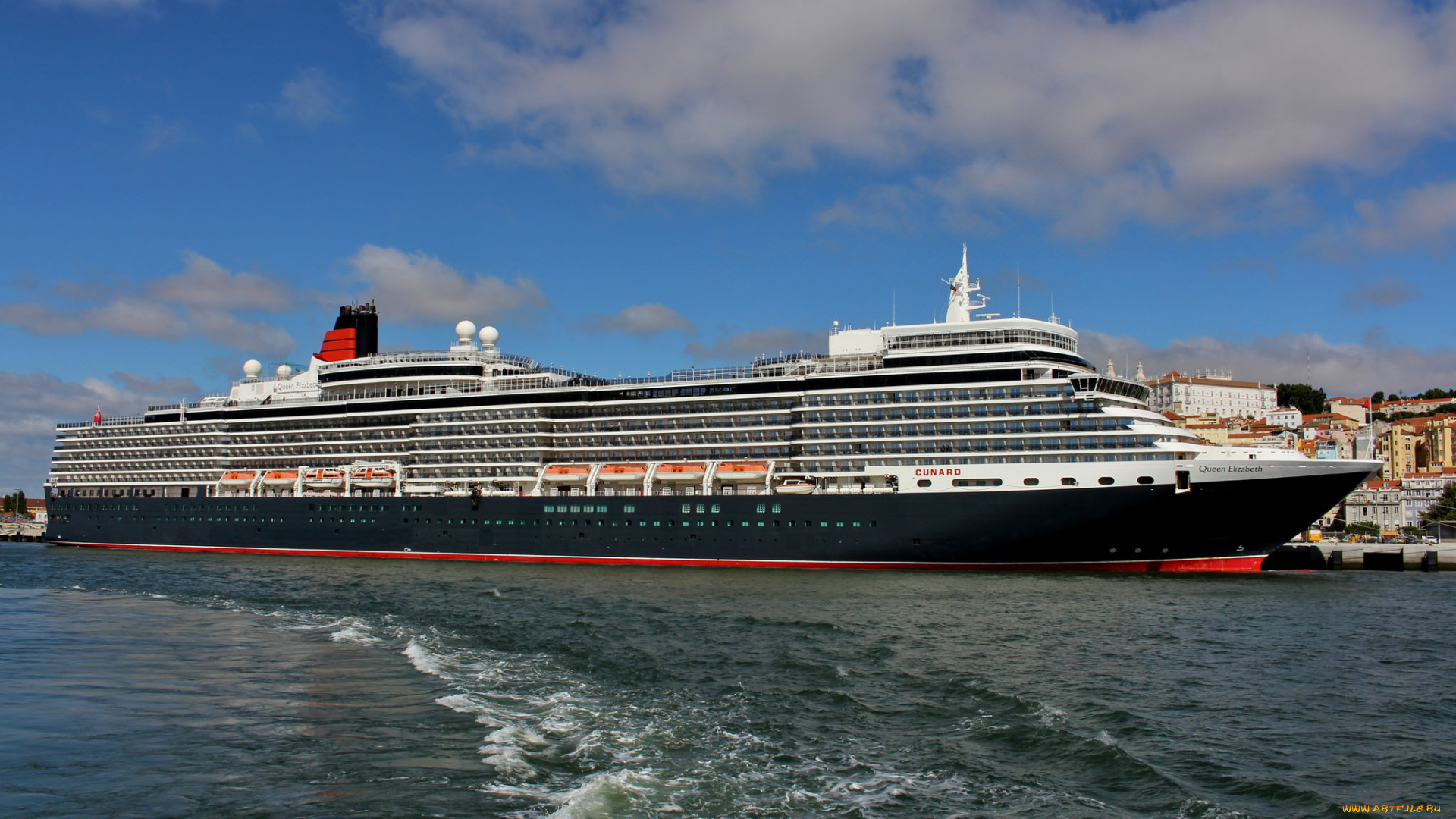 queen, elizabeth, корабли, лайнеры, круиз, лайнер