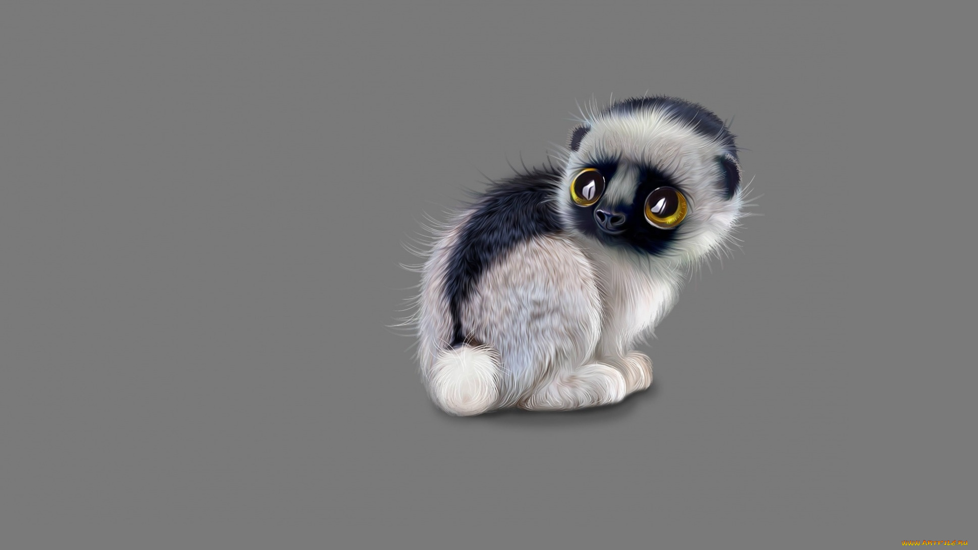 рисованное, животные, зверек, миленький