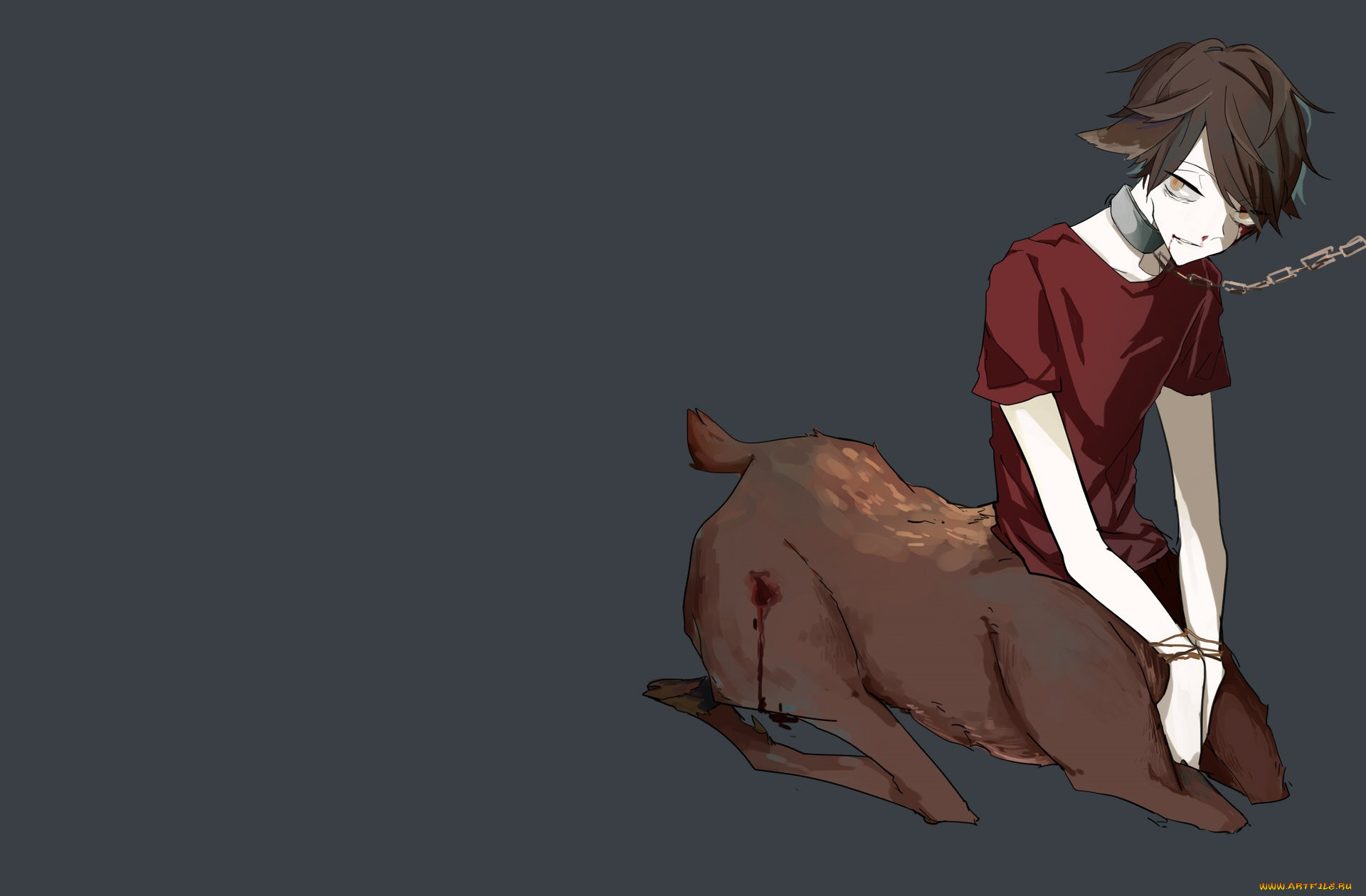 аниме, животные, , существа, существо