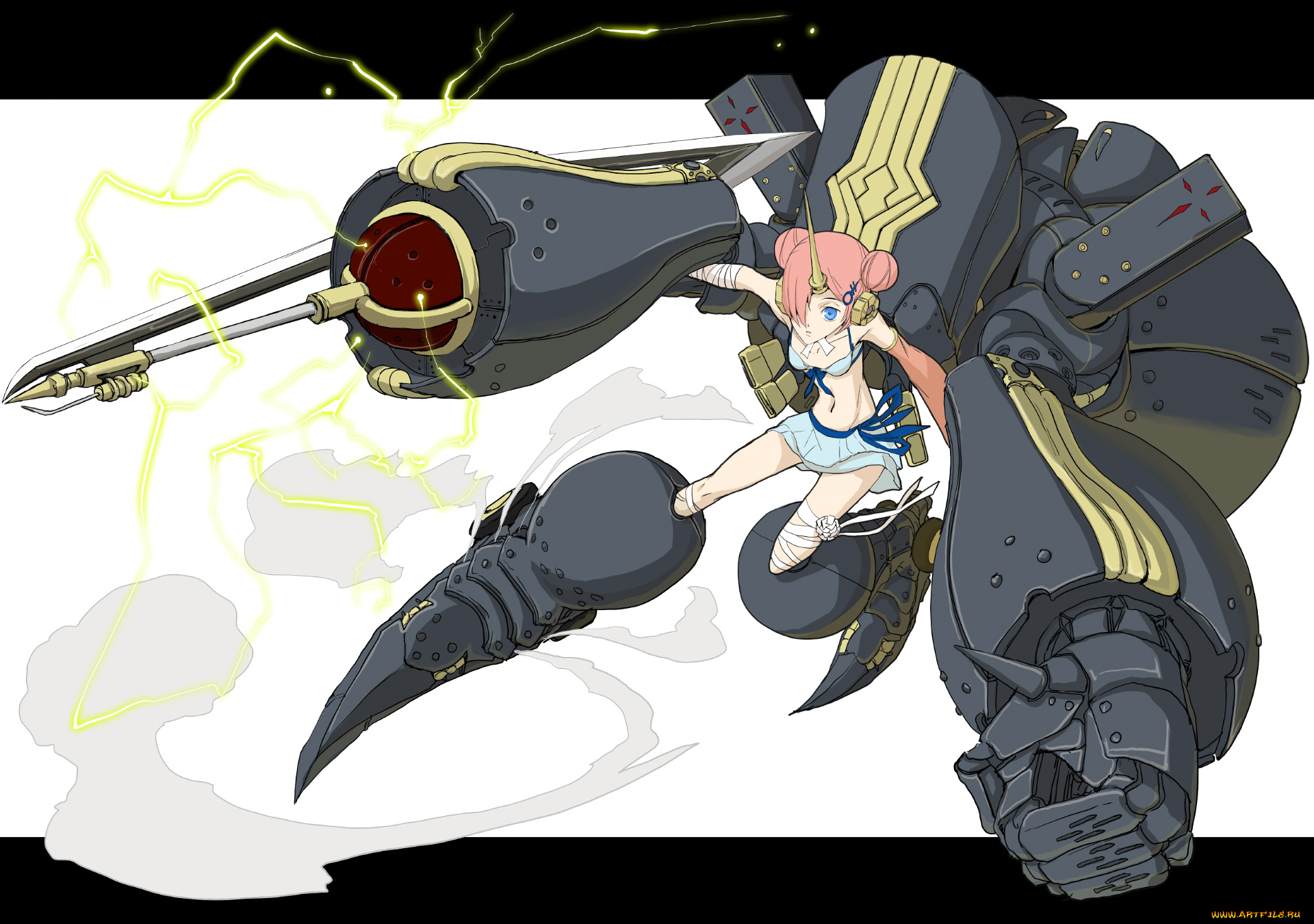 аниме, fate, stay, night, девушка