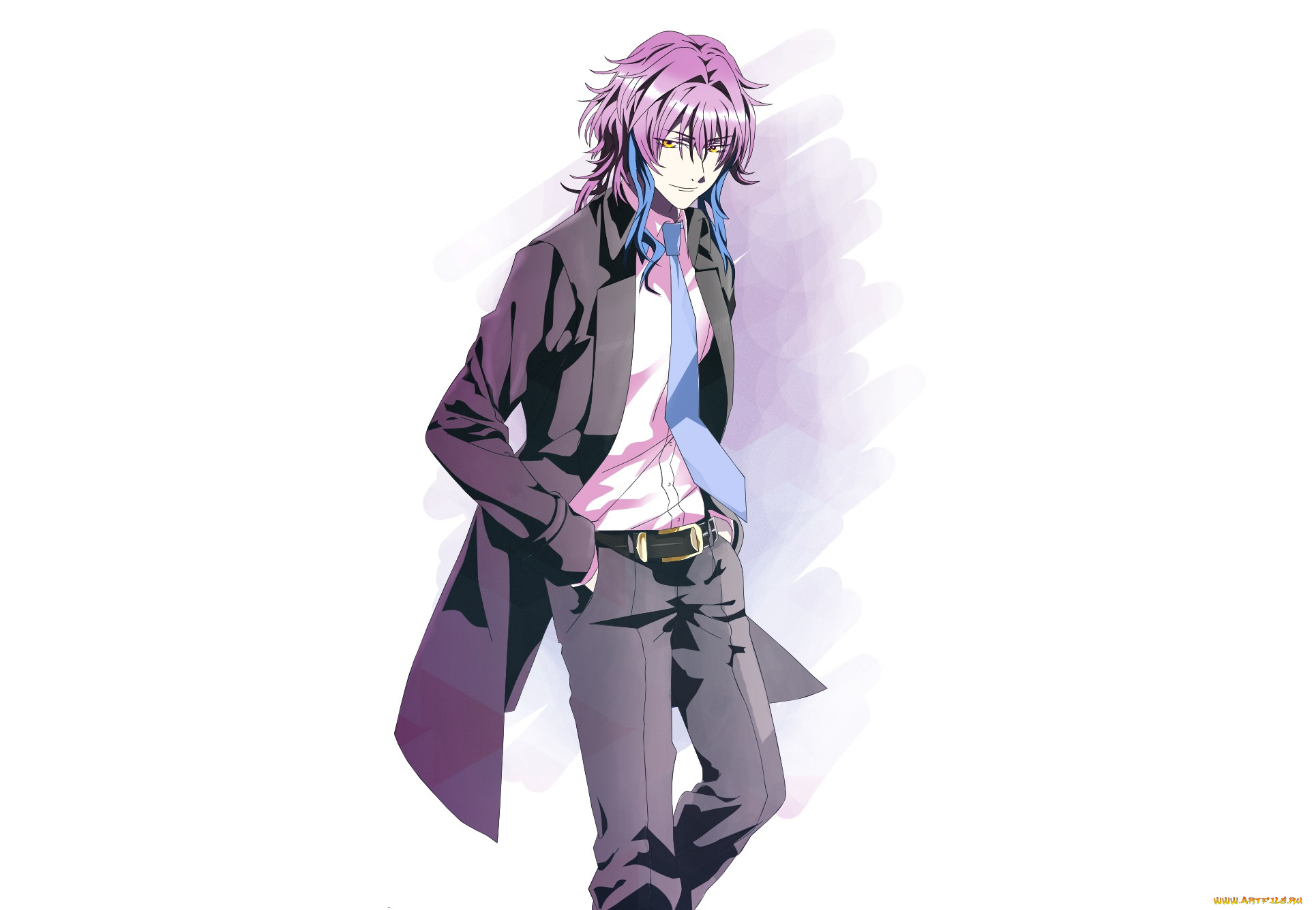 аниме, k, project, парень