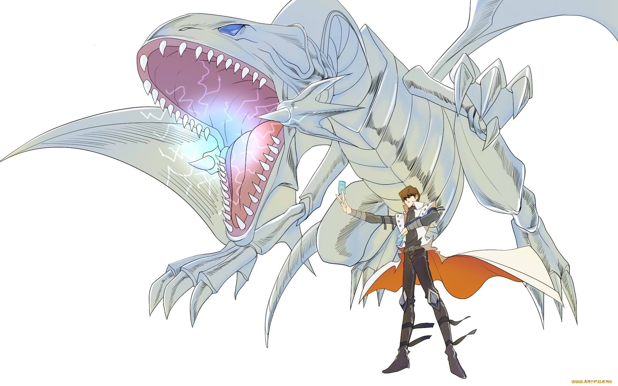 аниме, yu-gi-oh, парень