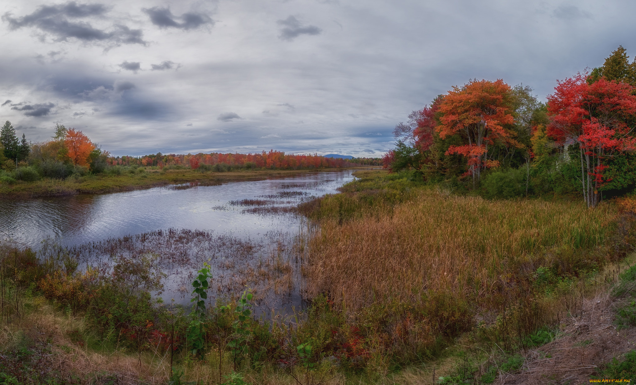 природа, реки, озера, простор