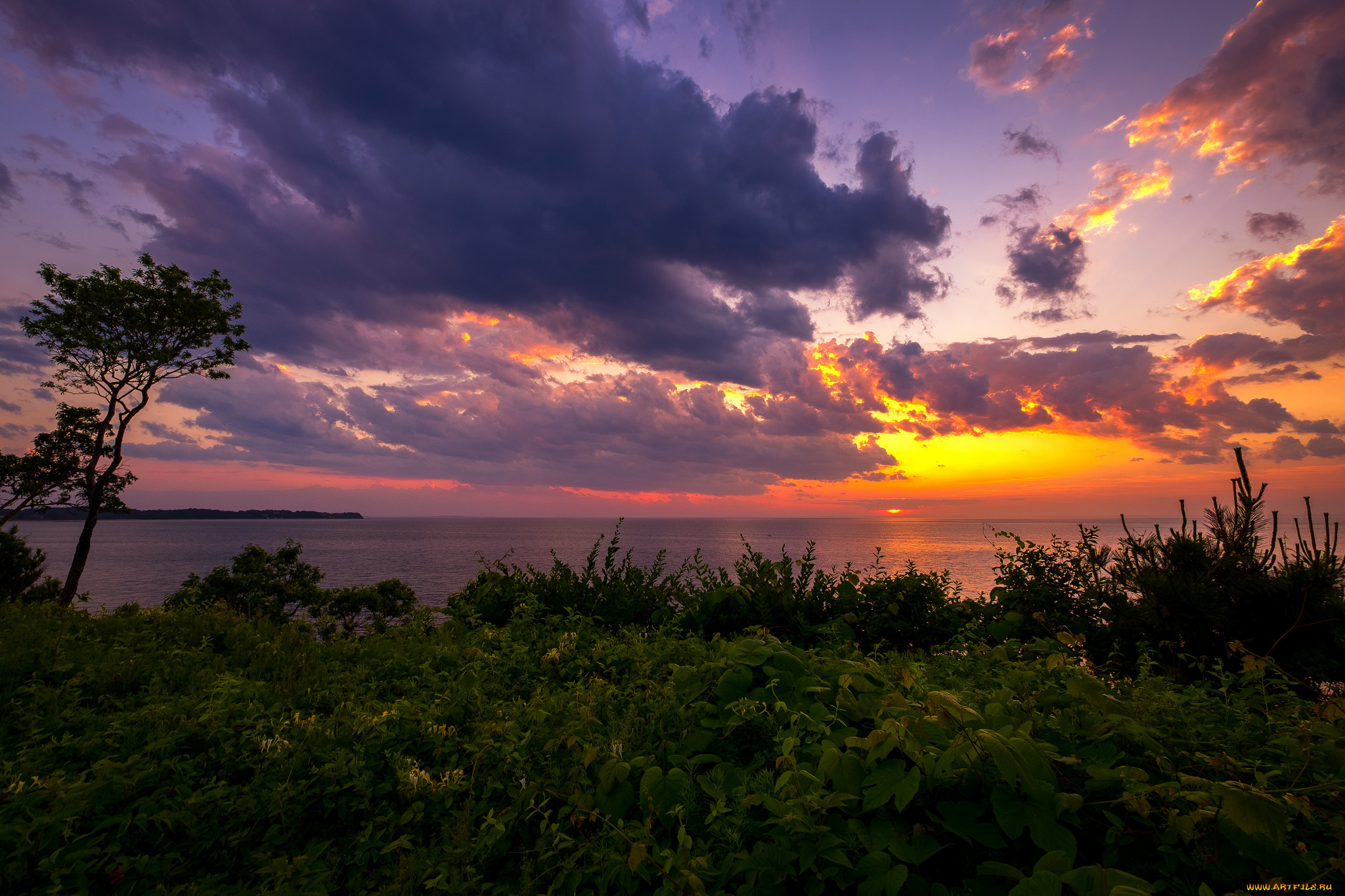 природа, восходы, закаты, простор