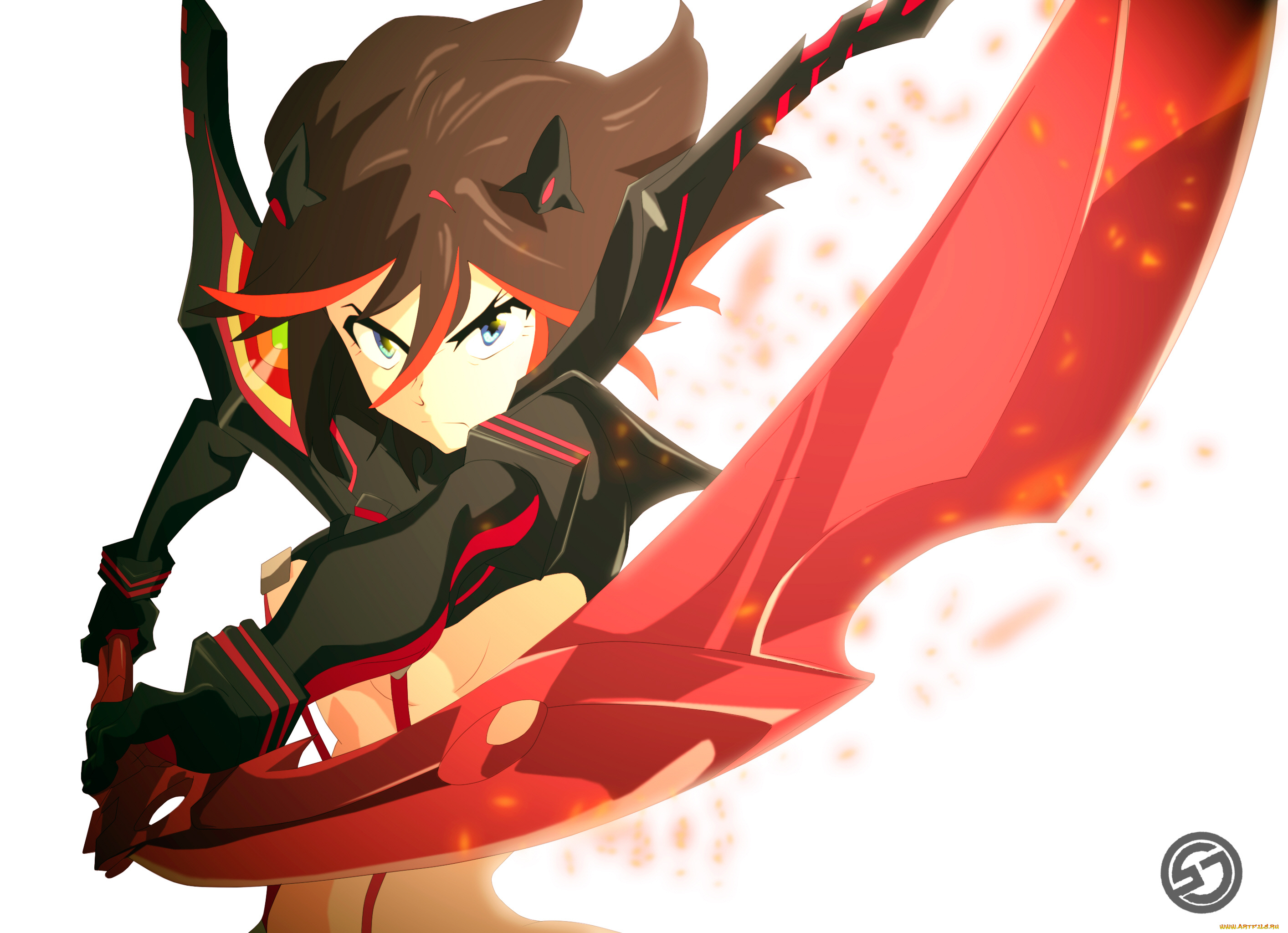 аниме, kill, la, kill, девушка