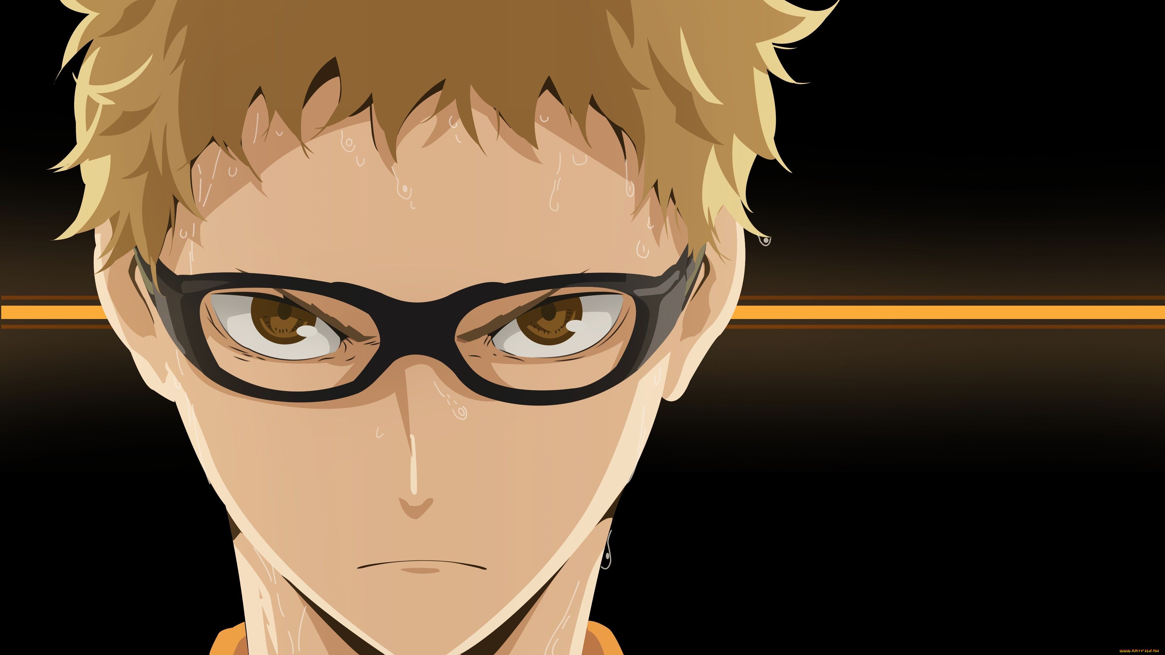 аниме, haikyuu, japonese, manga, tsukishima, kei, anime