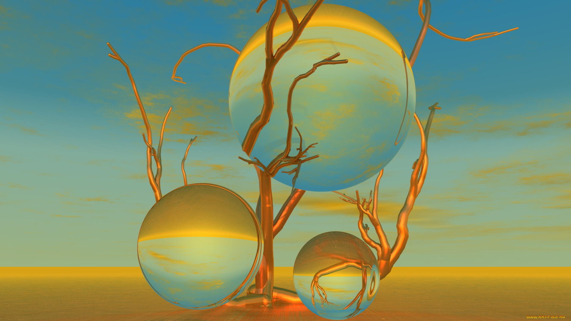 3д, графика, шары, , balls, шары, фон